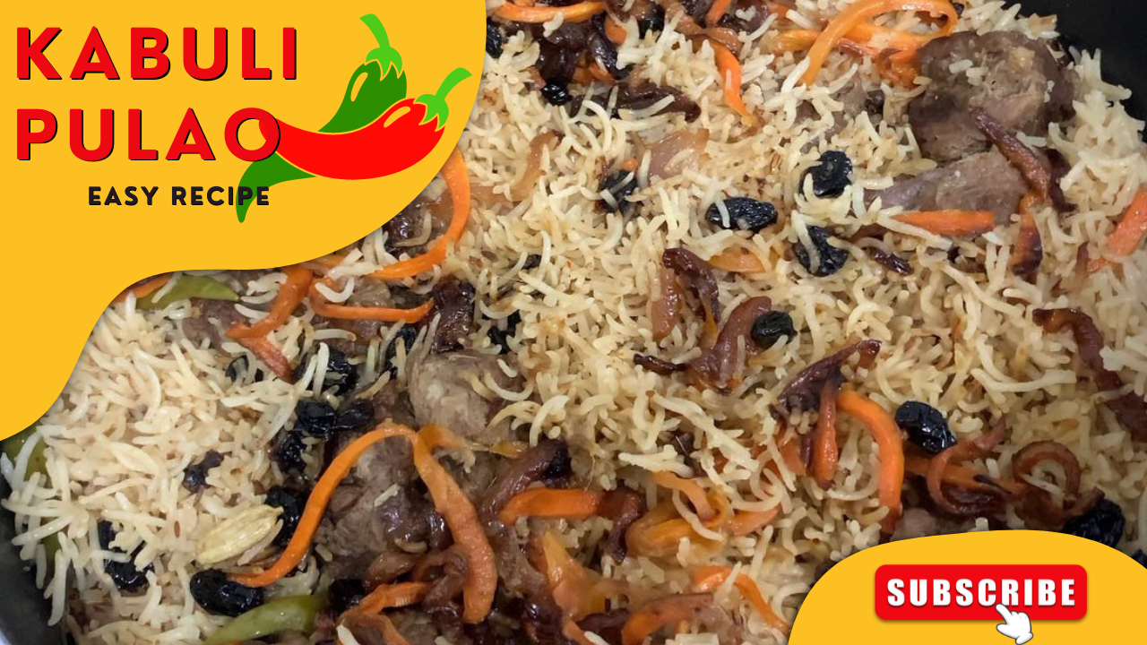 Beef Kabuli Pulao ( Afghani Pulao) Simplified Recipe