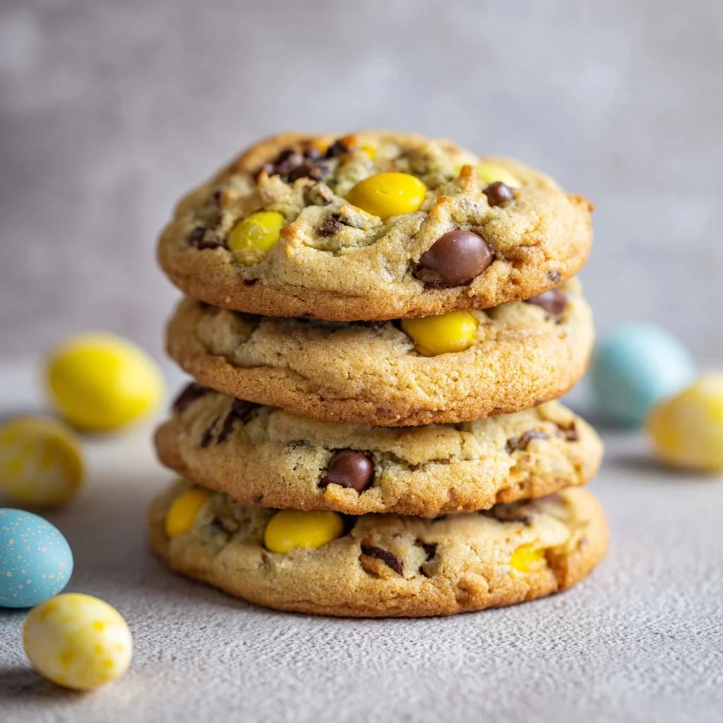 Cadbury Mini Egg Chocolate Chip Cookies