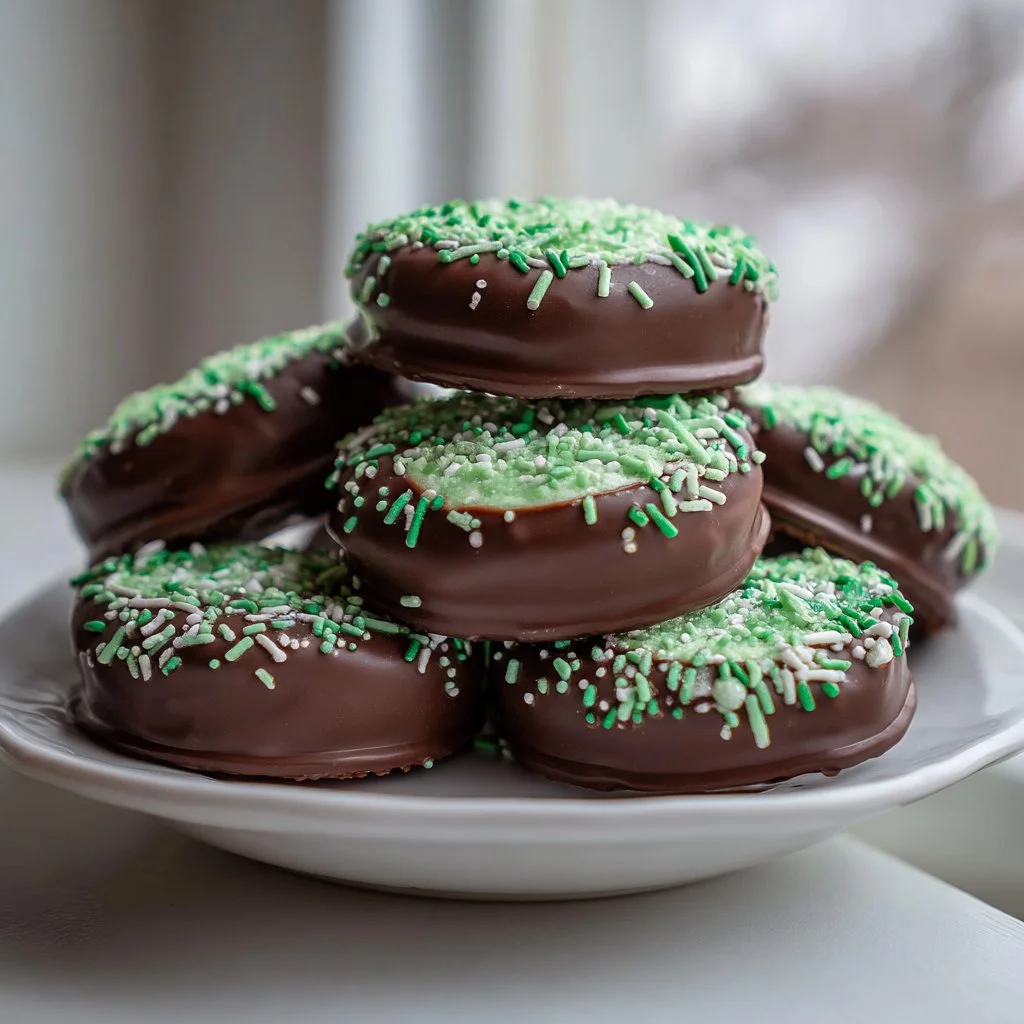 Chocolate Covered Mint Oreos Recipe