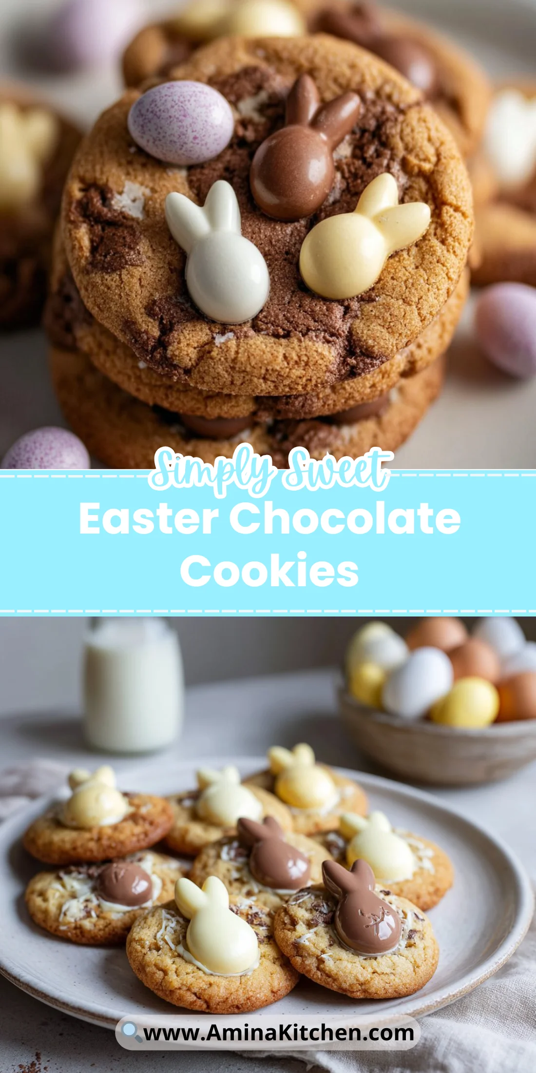 Easter Chocolate Cookies