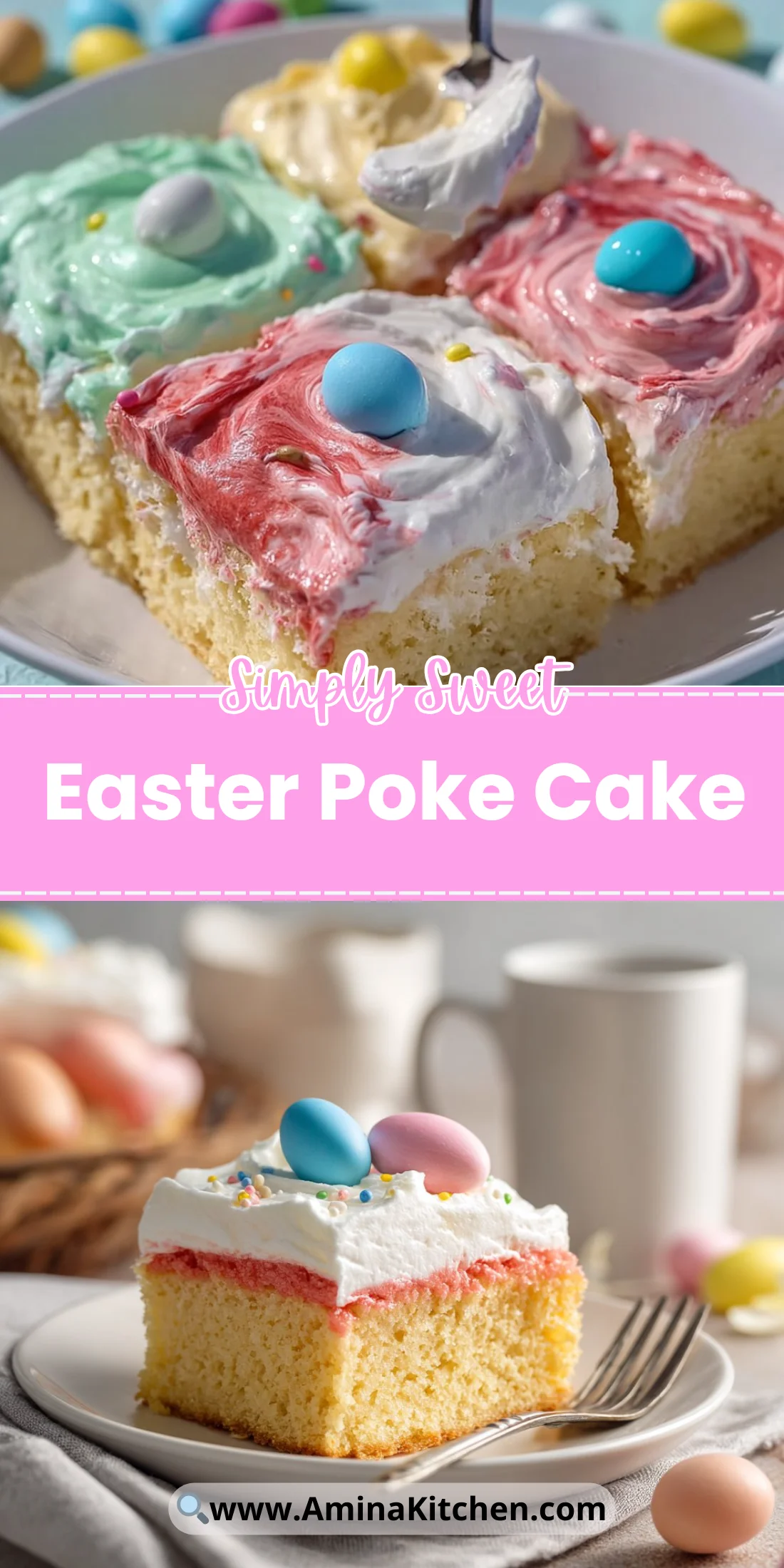 Easter Poke Cake