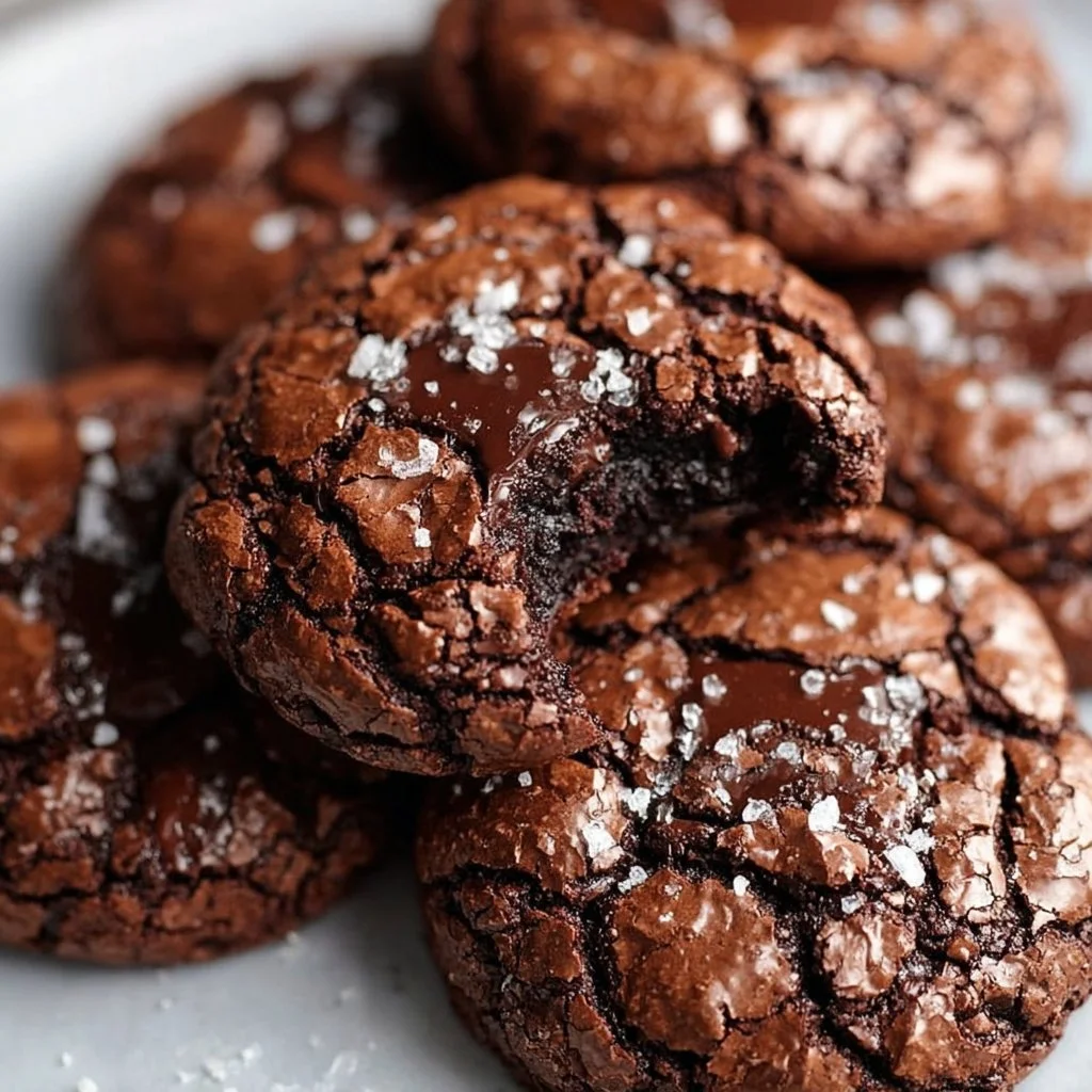 Gourmet brownie cookies with rich chocolate and a chewy texture