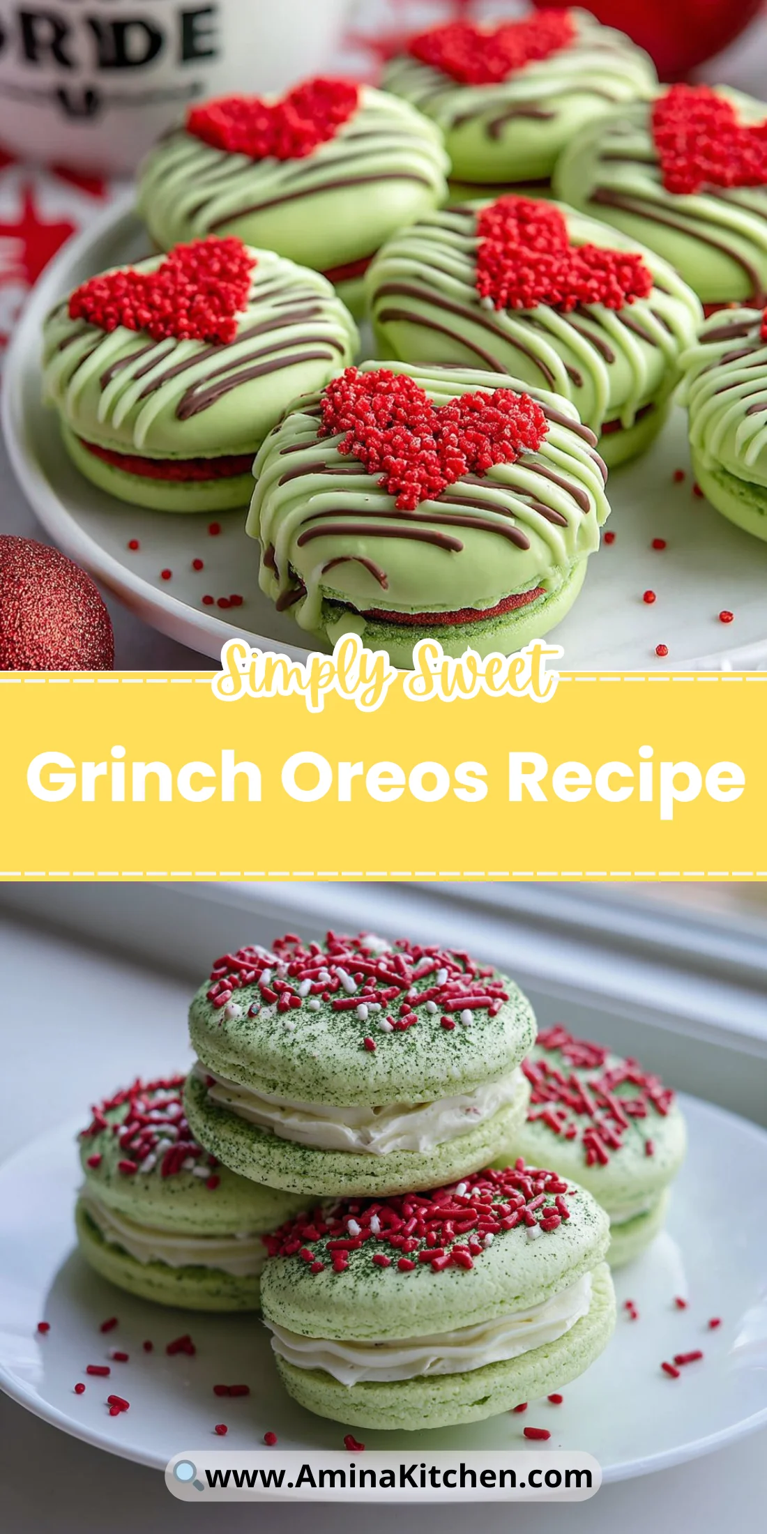 Grinch Oreos Recipe