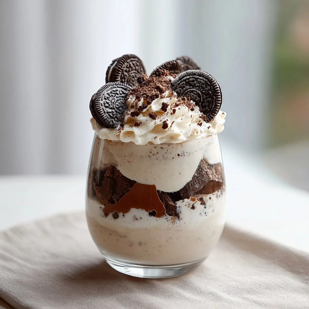 Indulgent Baileys Oreo Parfait