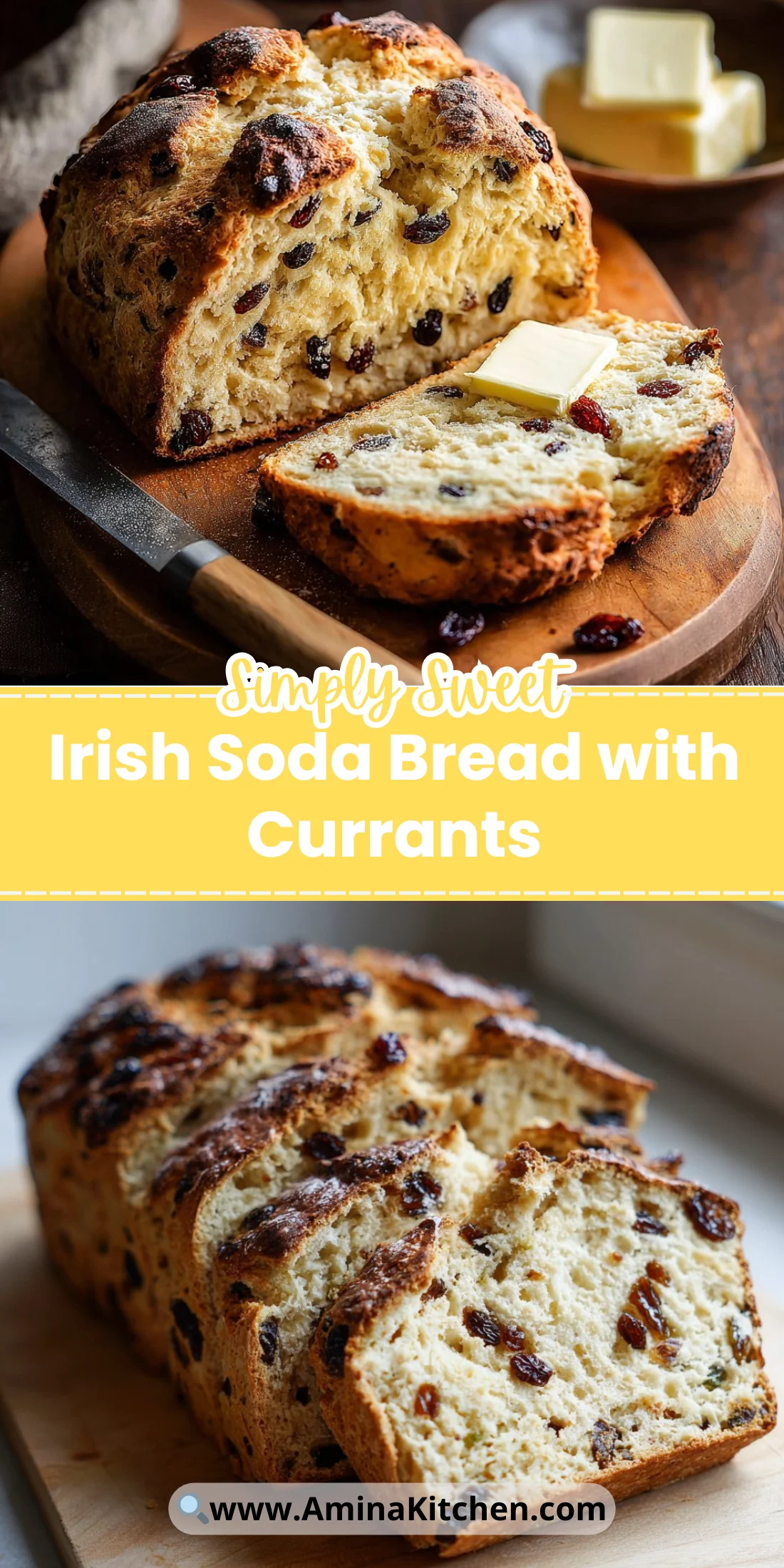 Irish Soda Bread with Currants
