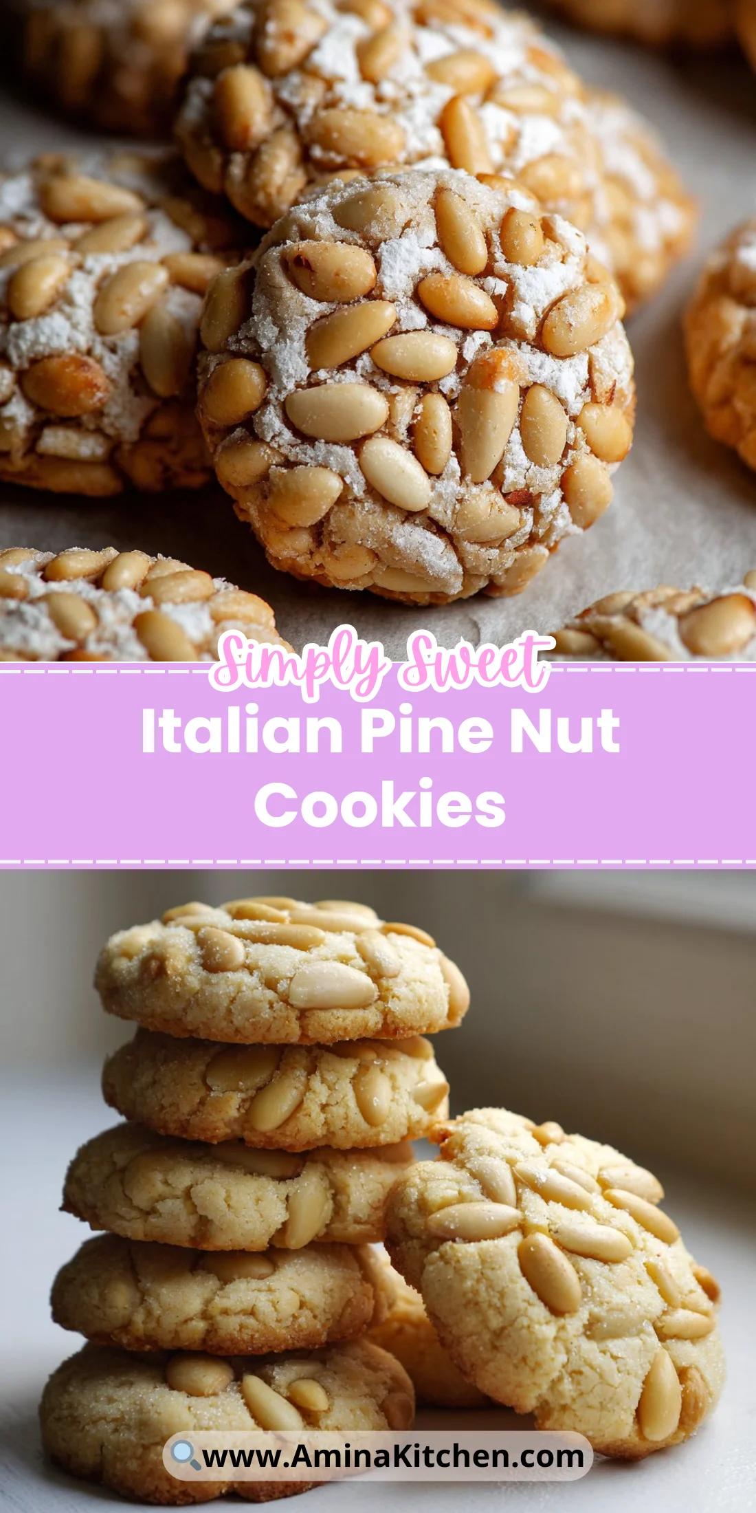 Italian Pine Nut Cookies