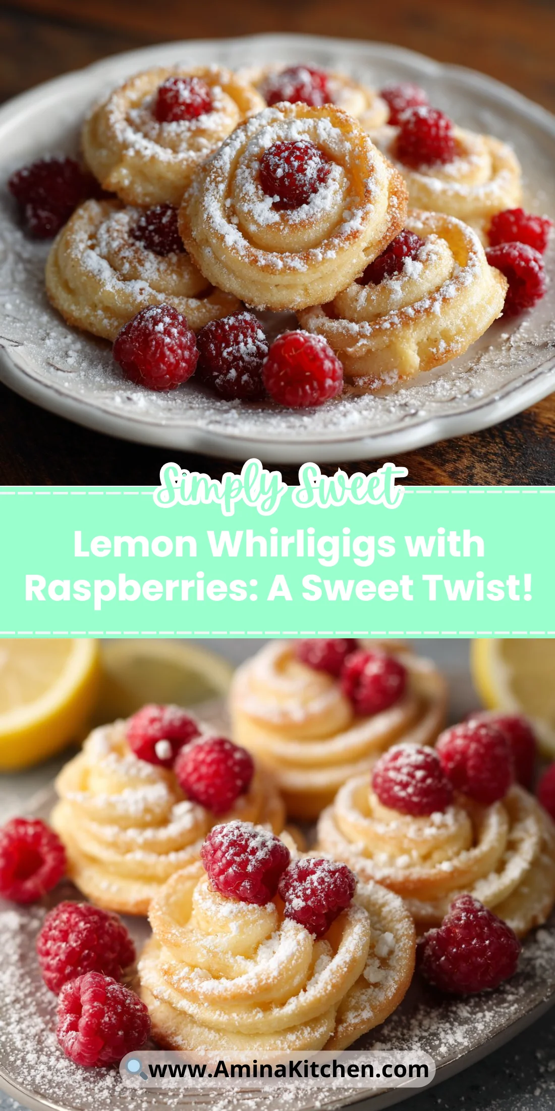 Lemon Whirligigs with Raspberries: A Sweet Twist!