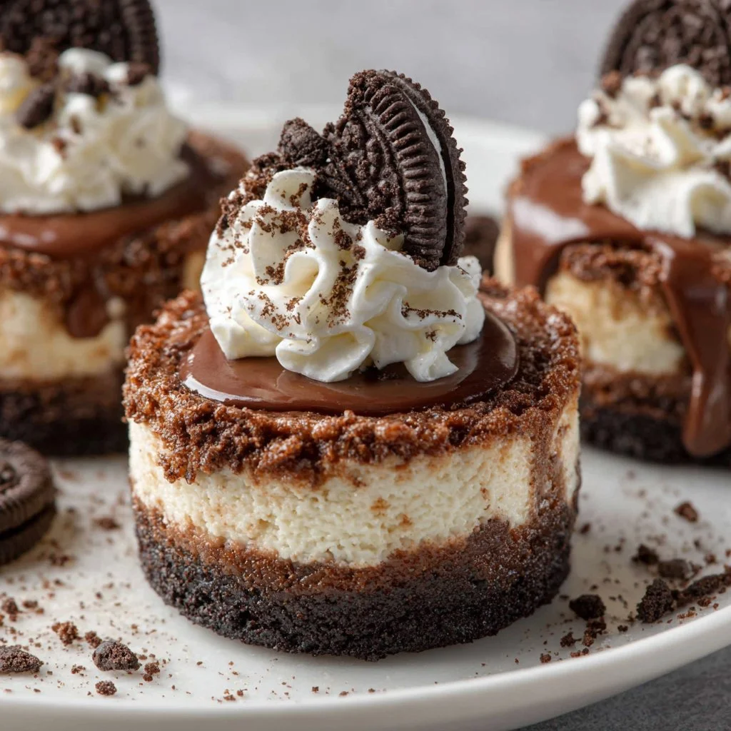 Mini Chocolate Cheesecakes