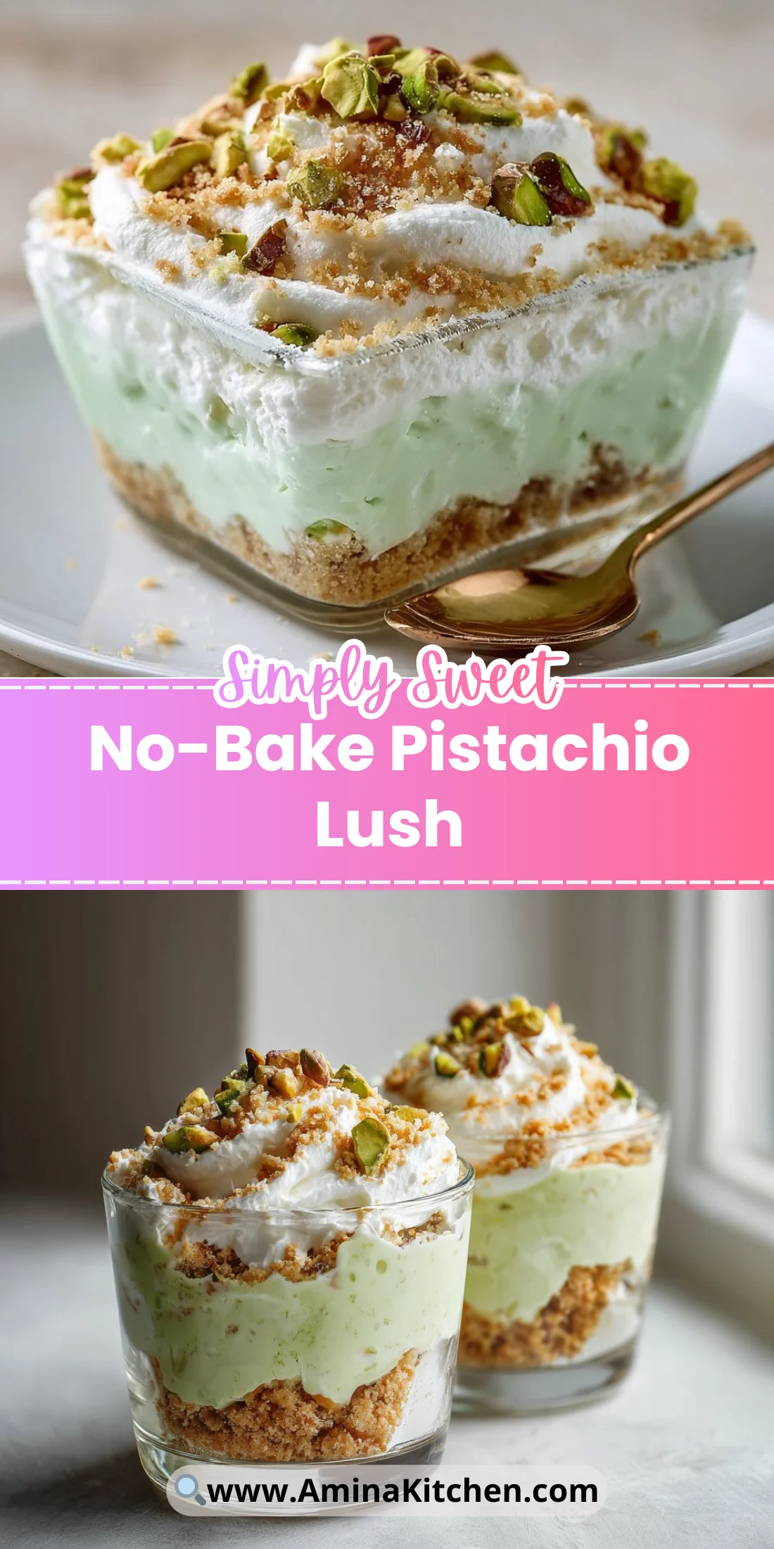 No-Bake Pistachio Lush