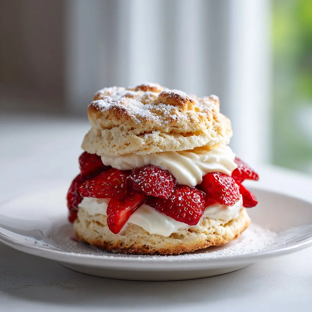 Quick Classic Strawberry Shortcake