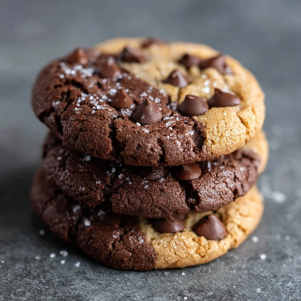 Soft & Chewy Brookie Cookies