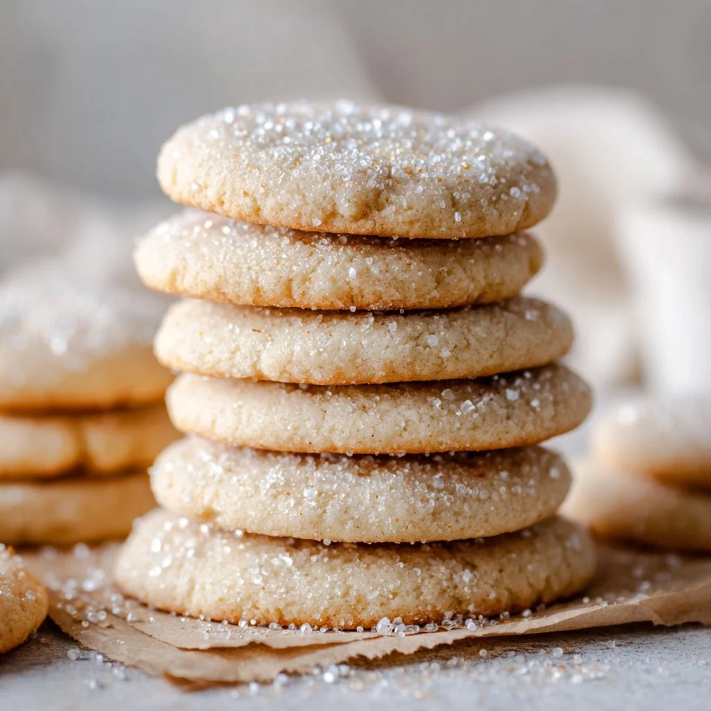 Soft Vanilla Bean Sugar Cookies