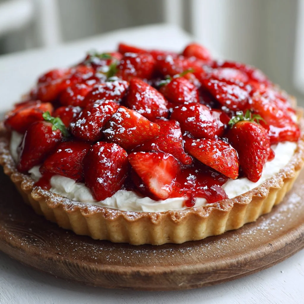Strawberry Cream Tart