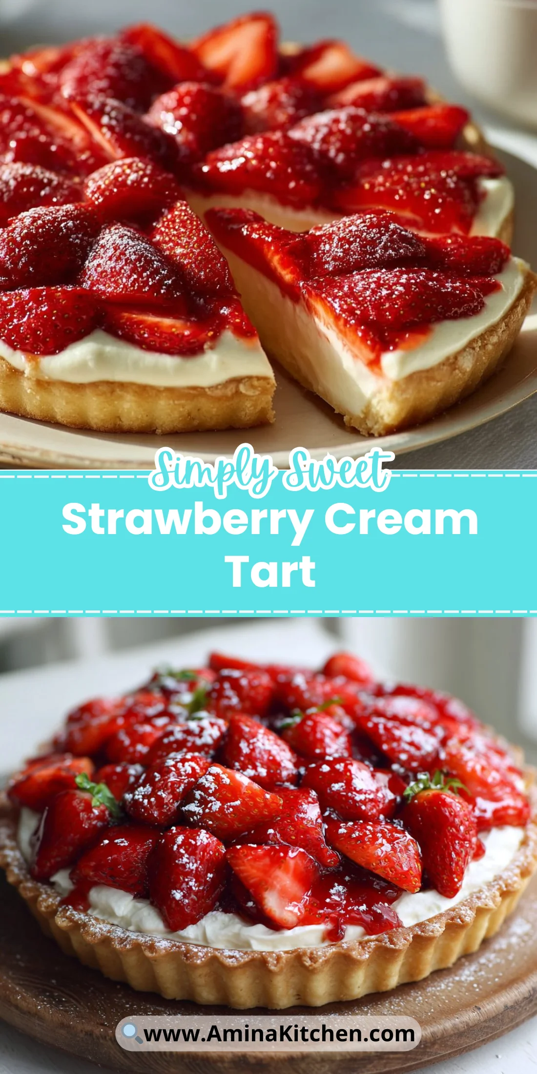 Strawberry Cream Tart