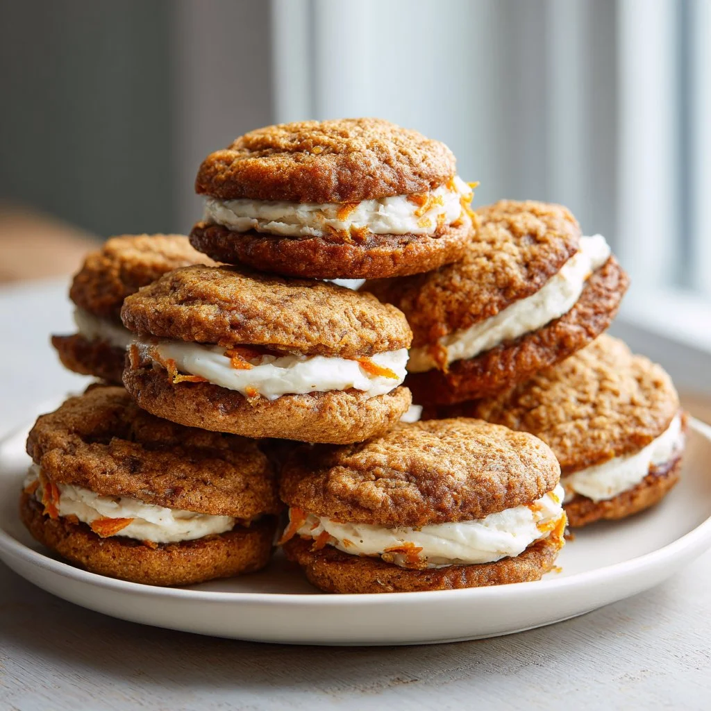 Stuffed Carrot Cake Cookies Recipe
