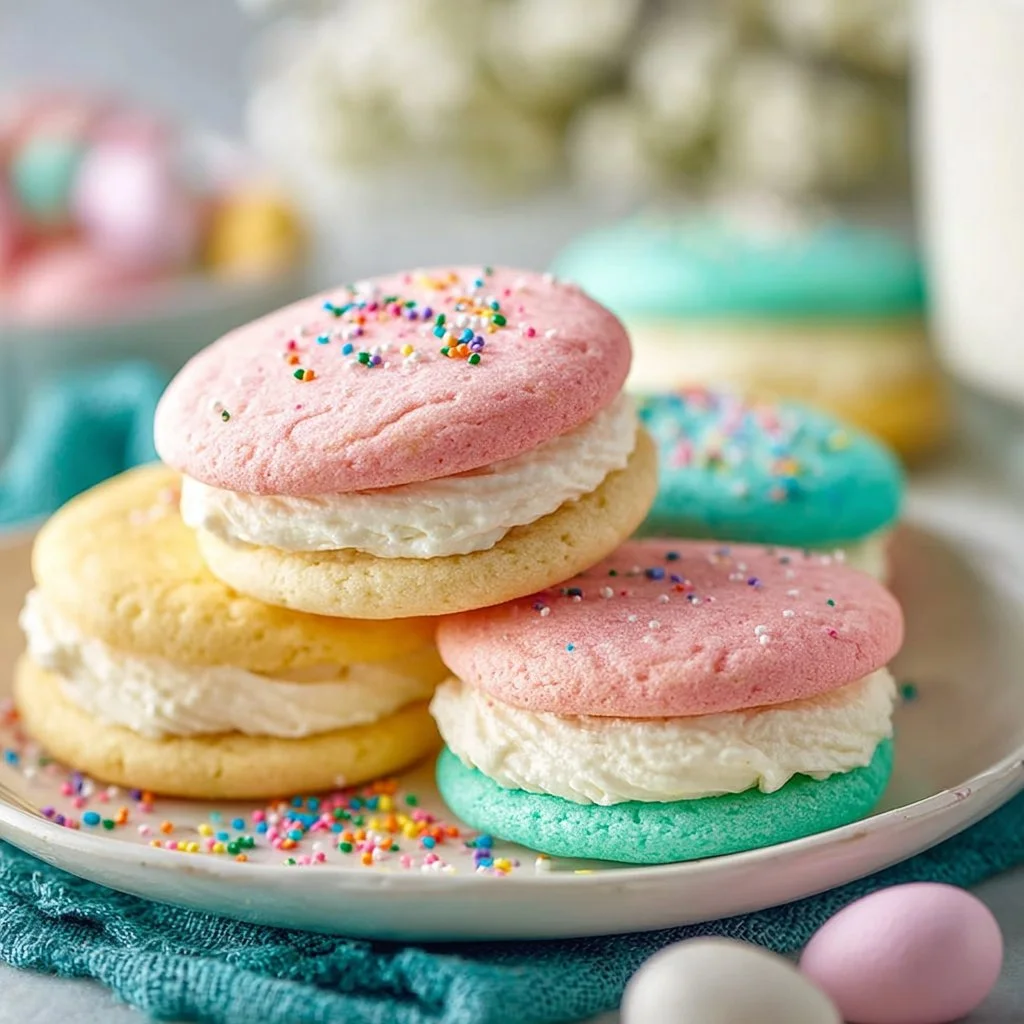 Delicious homemade sugar cookies sandwich filling recipe