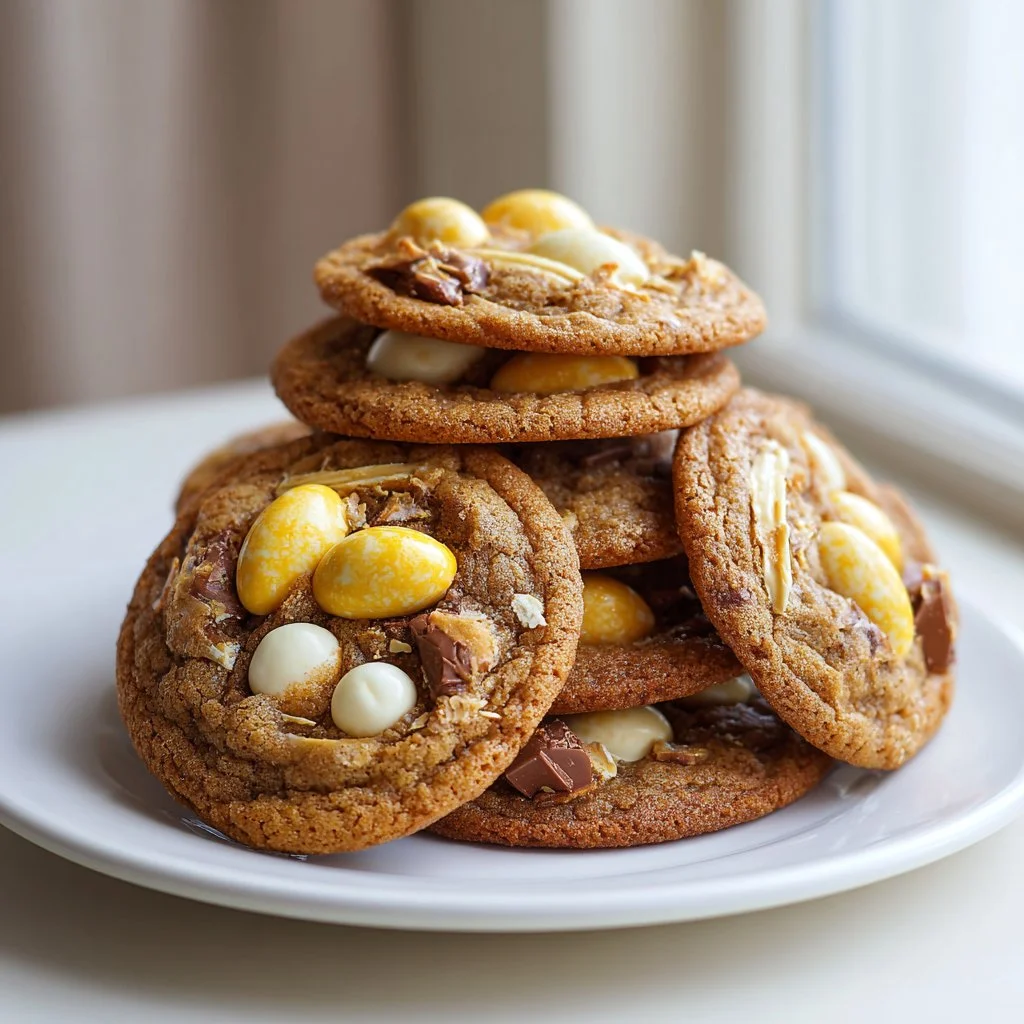 Cadbury Egg Cookies