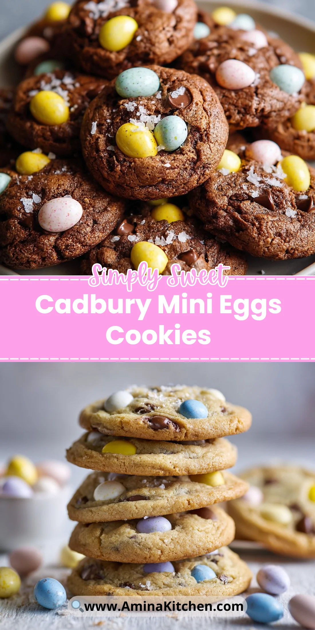 Cadbury Mini Eggs Cookies