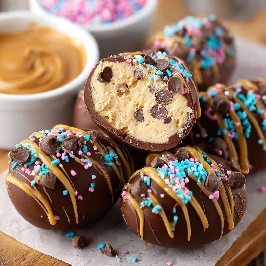 Cottage Cheese and Peanut Butter Easter Eggs for a healthy holiday treat