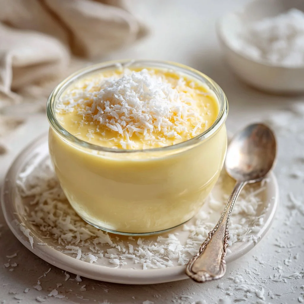 Creamy Coconut Custard Filling