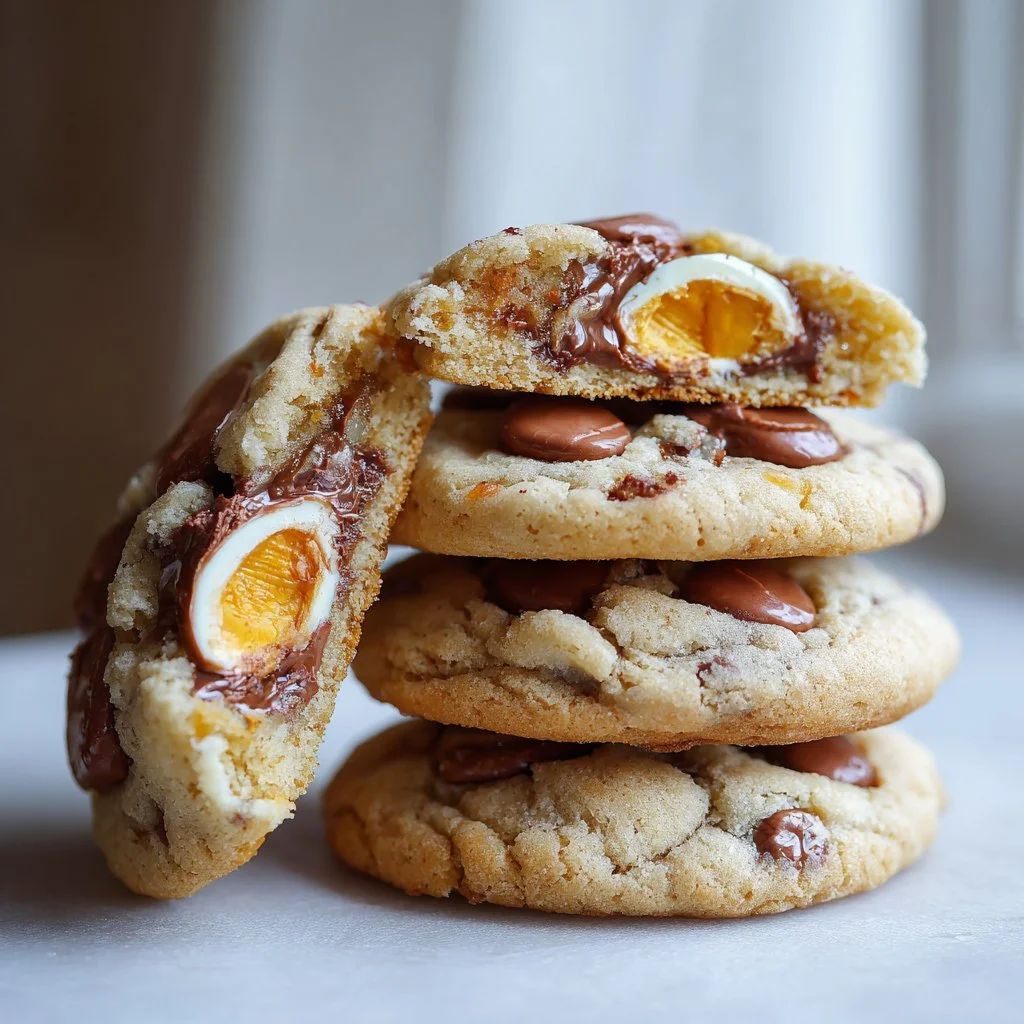 Creme Egg NYC Cookies