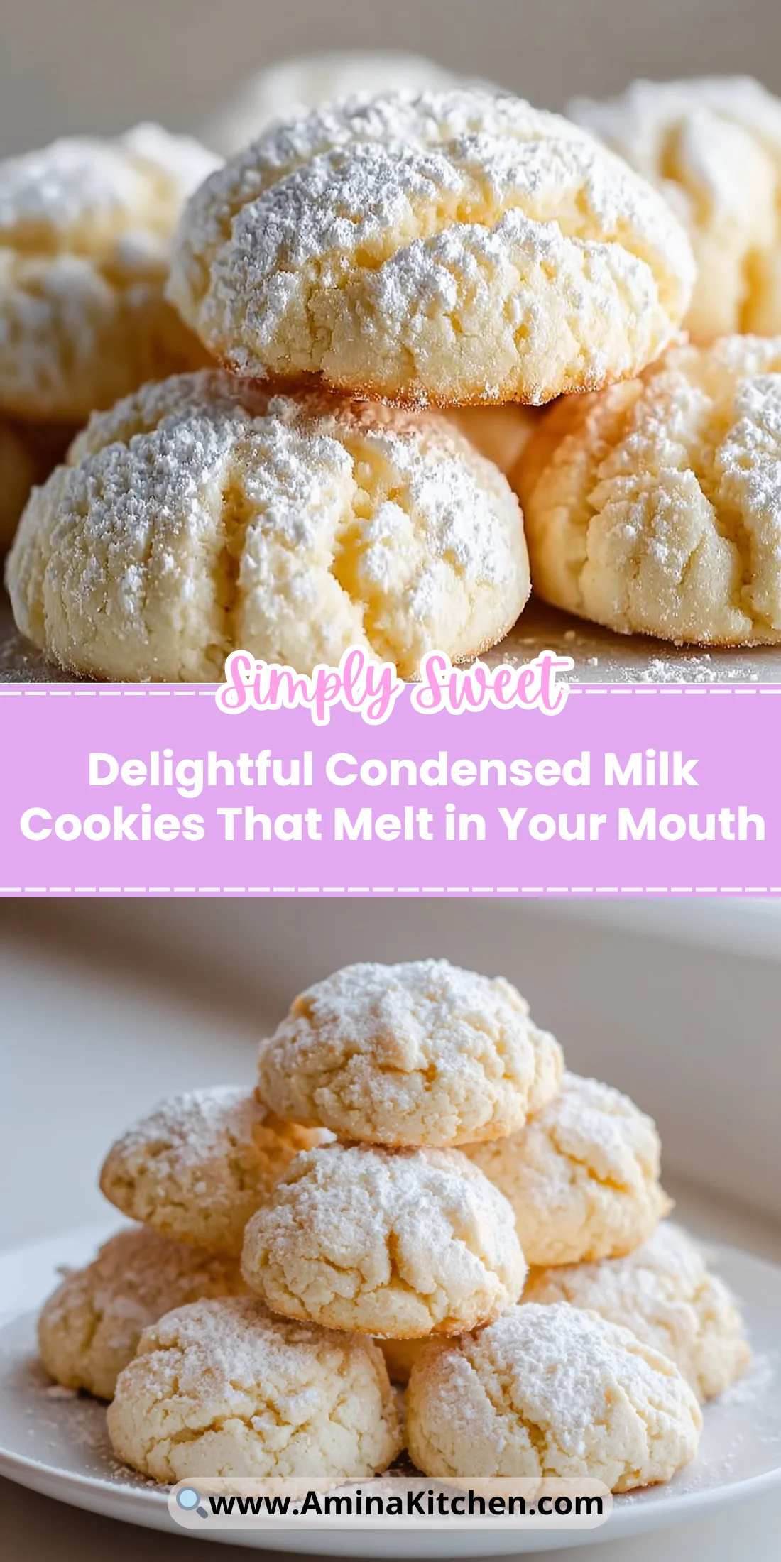 Delightful Condensed Milk Cookies That Melt in Your Mouth