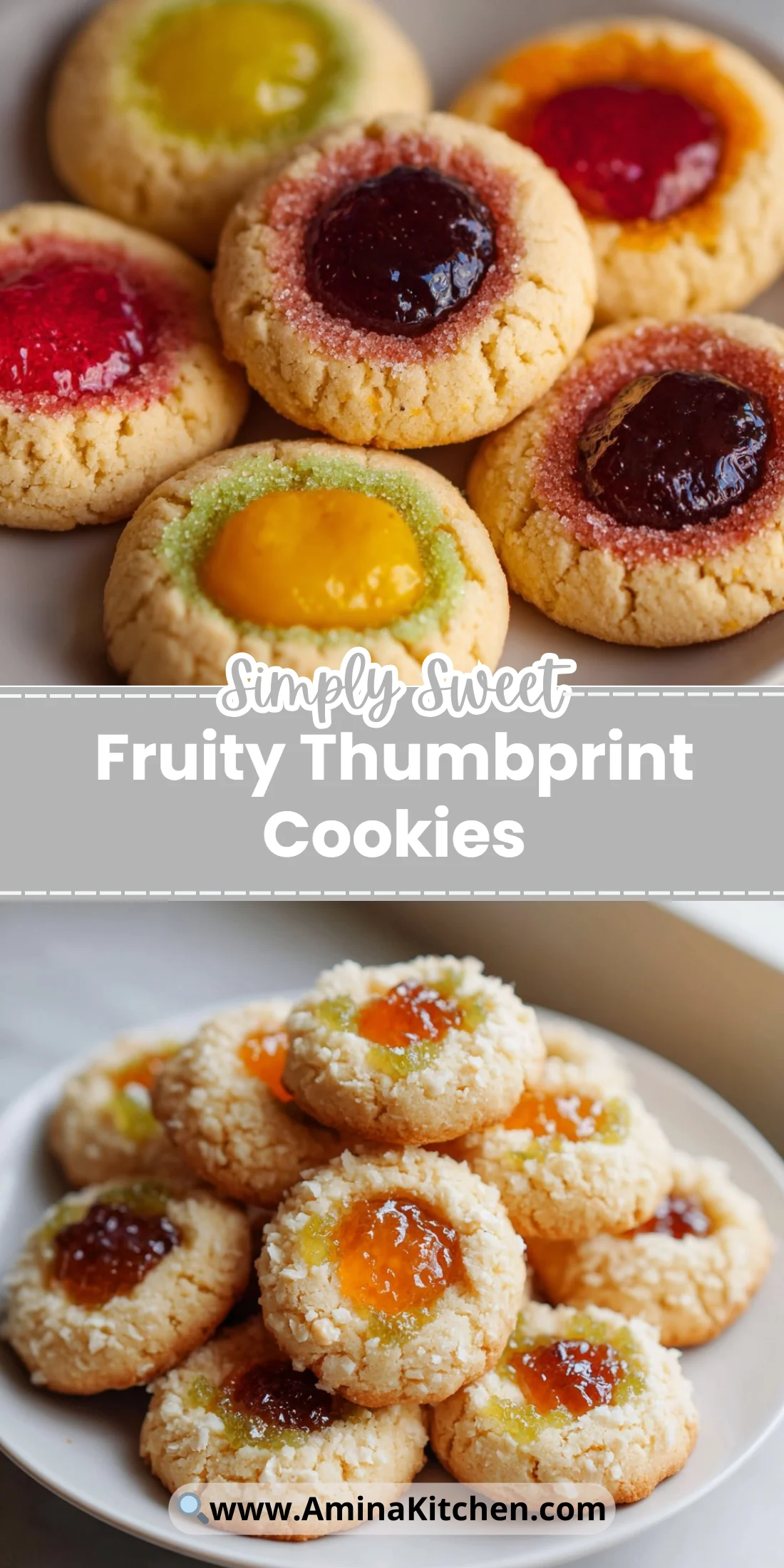Fruity Thumbprint Cookies