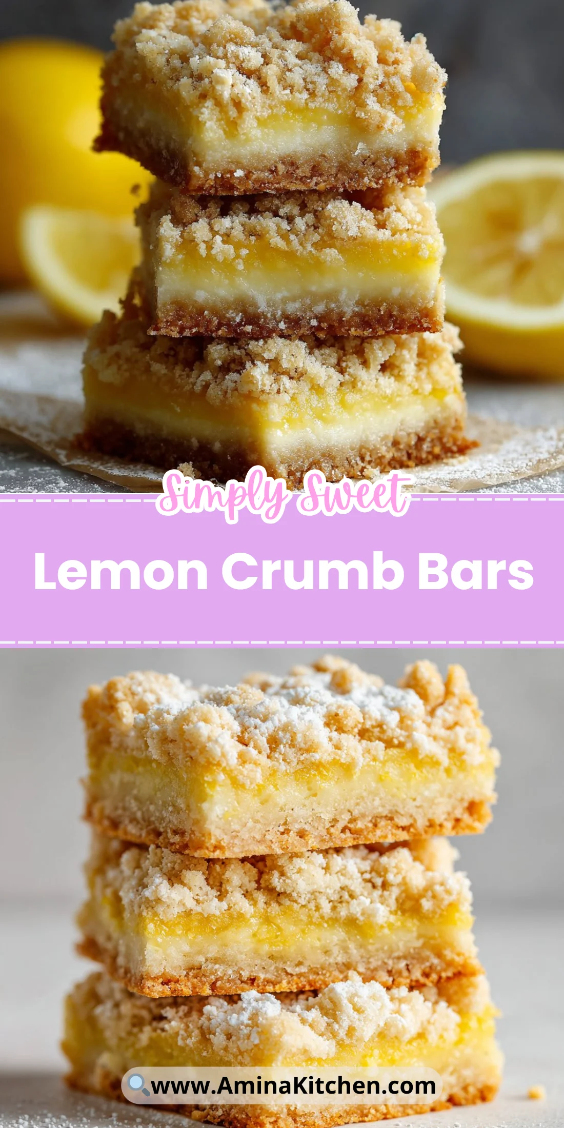 Lemon Crumb Bars