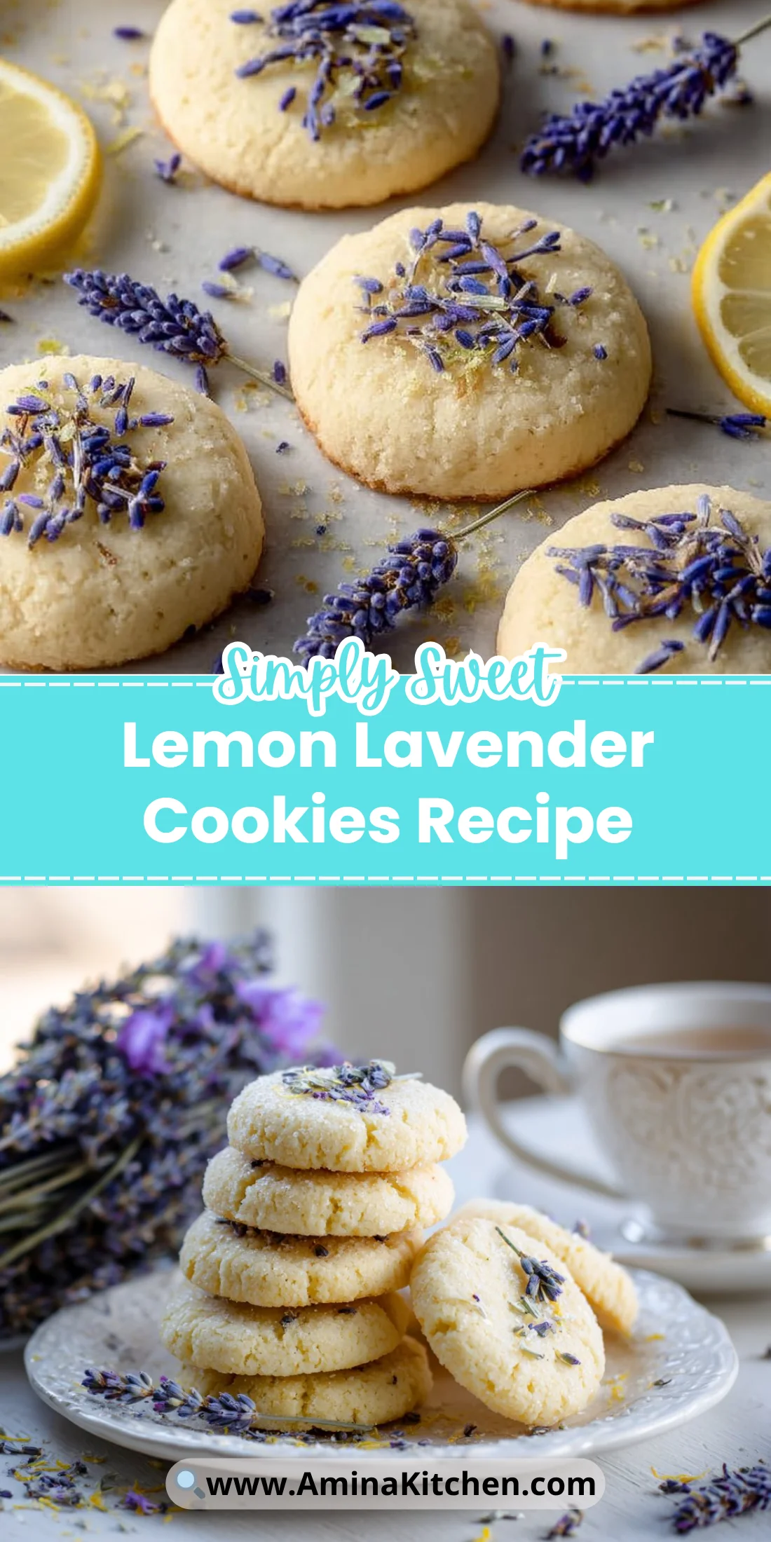 Lemon Lavender Cookies Recipe