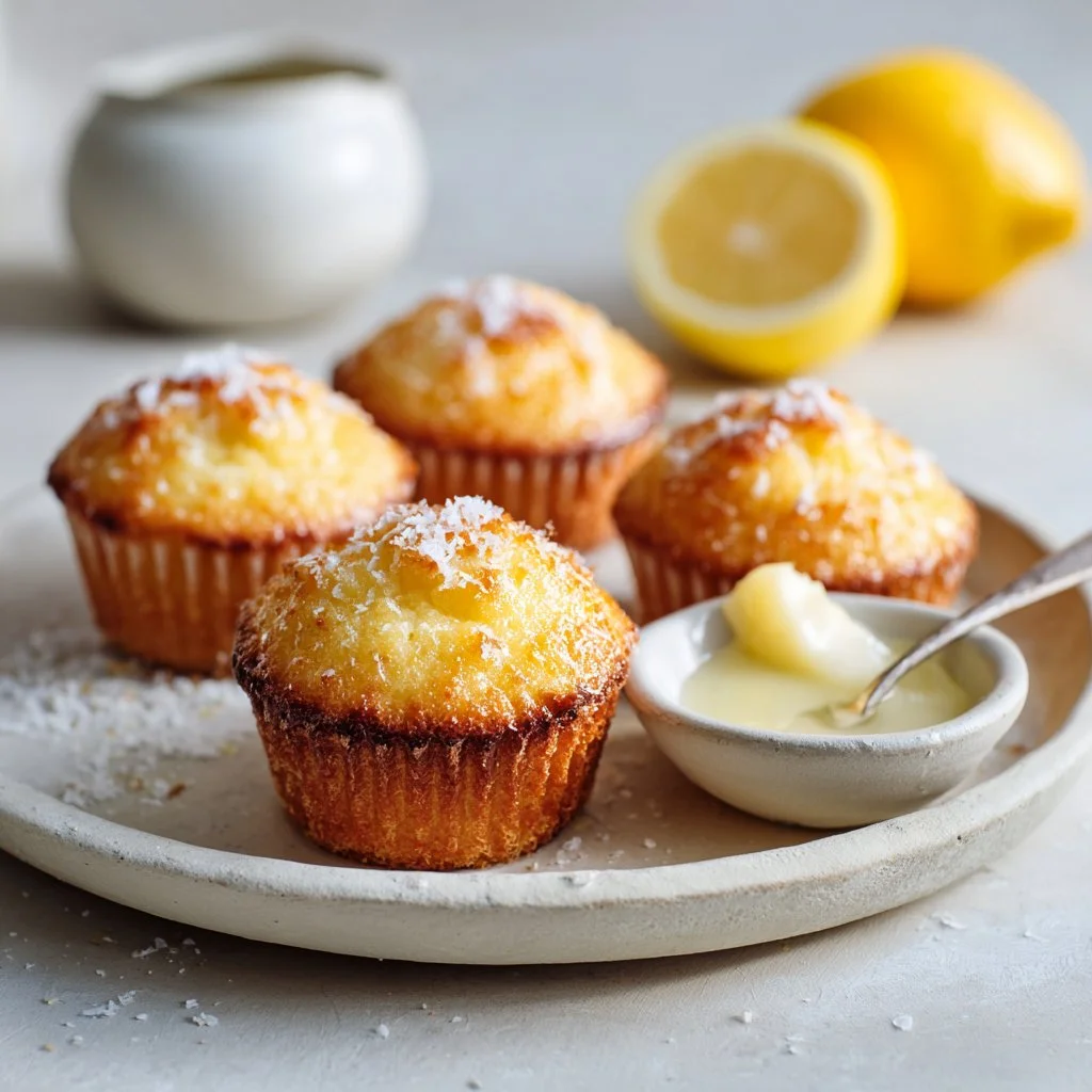Lemon Syrup Cakes