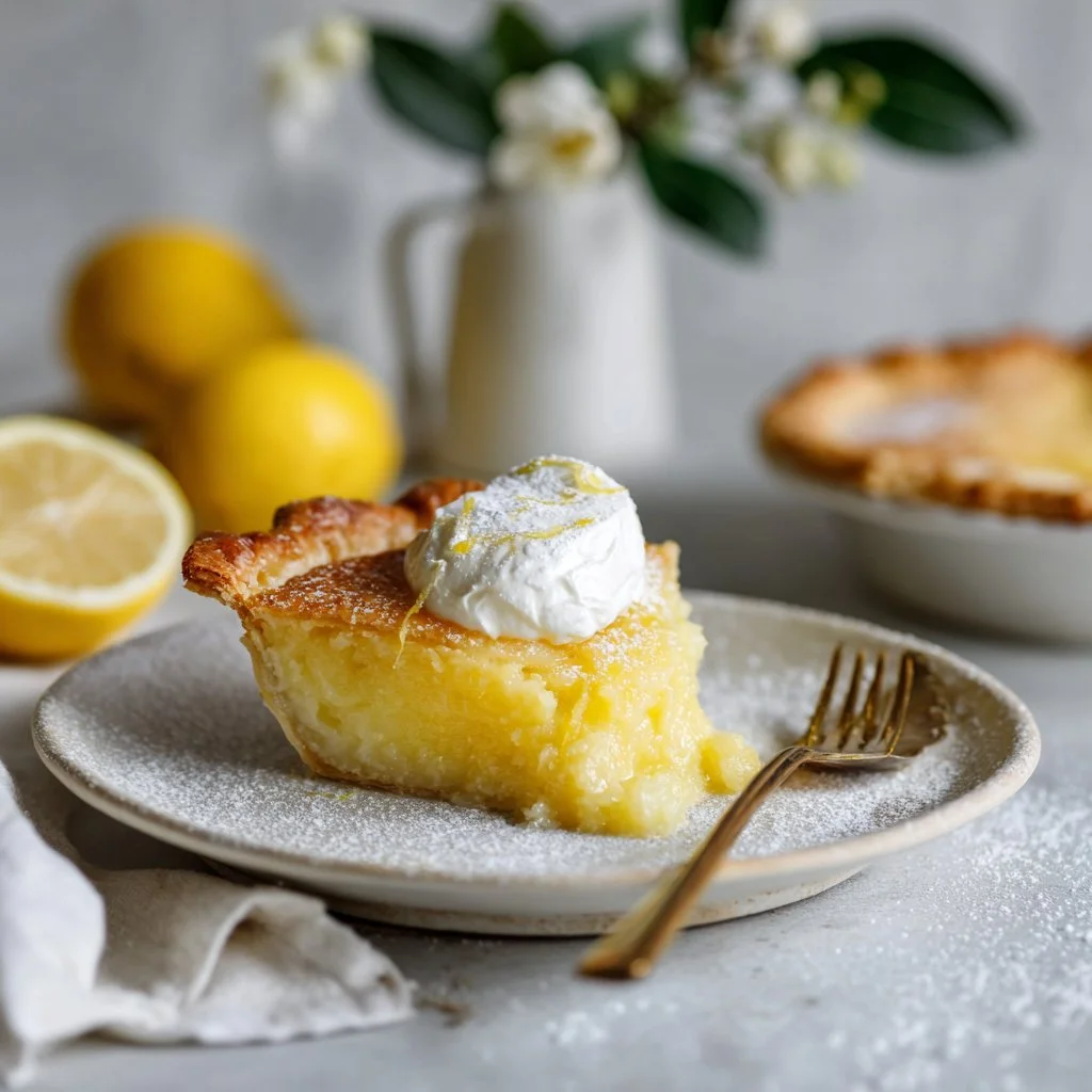 Old Fashioned Lemon Pie