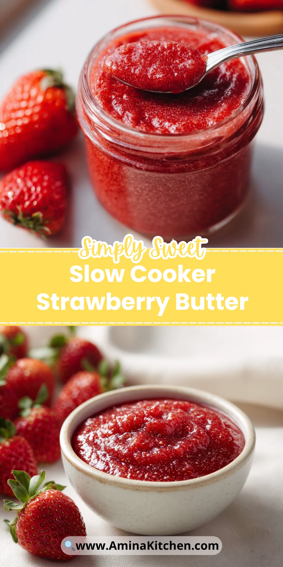 Slow Cooker Strawberry Butter