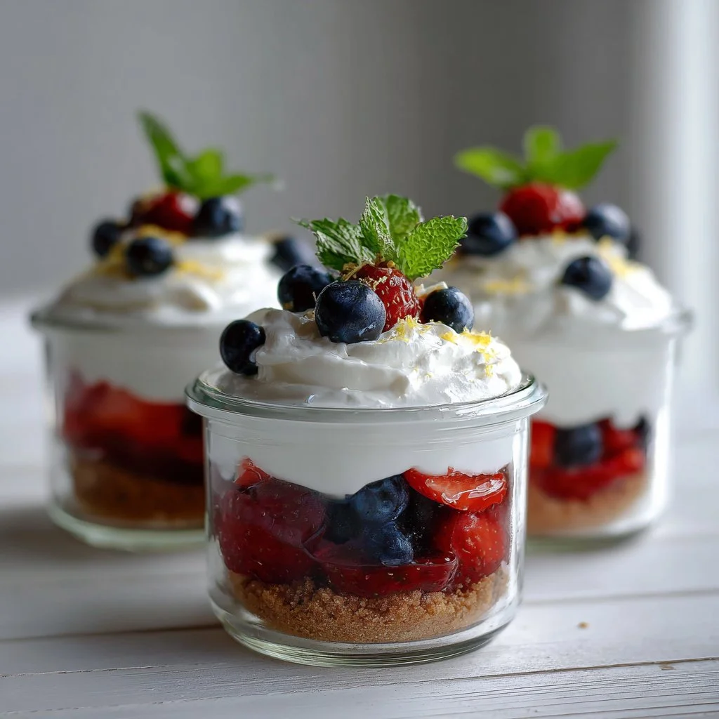 Spring Dessert Parfaits