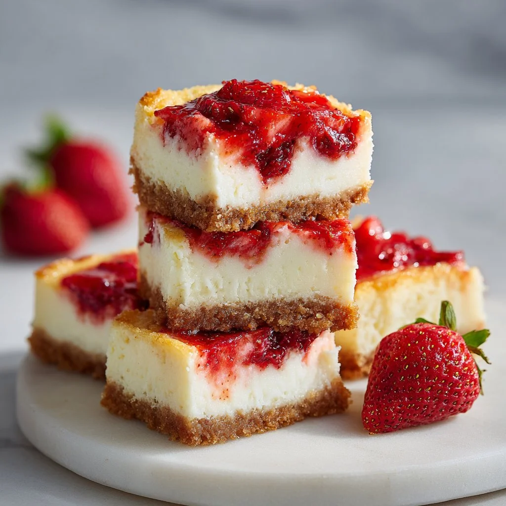 Strawberry Cheesecake Bars