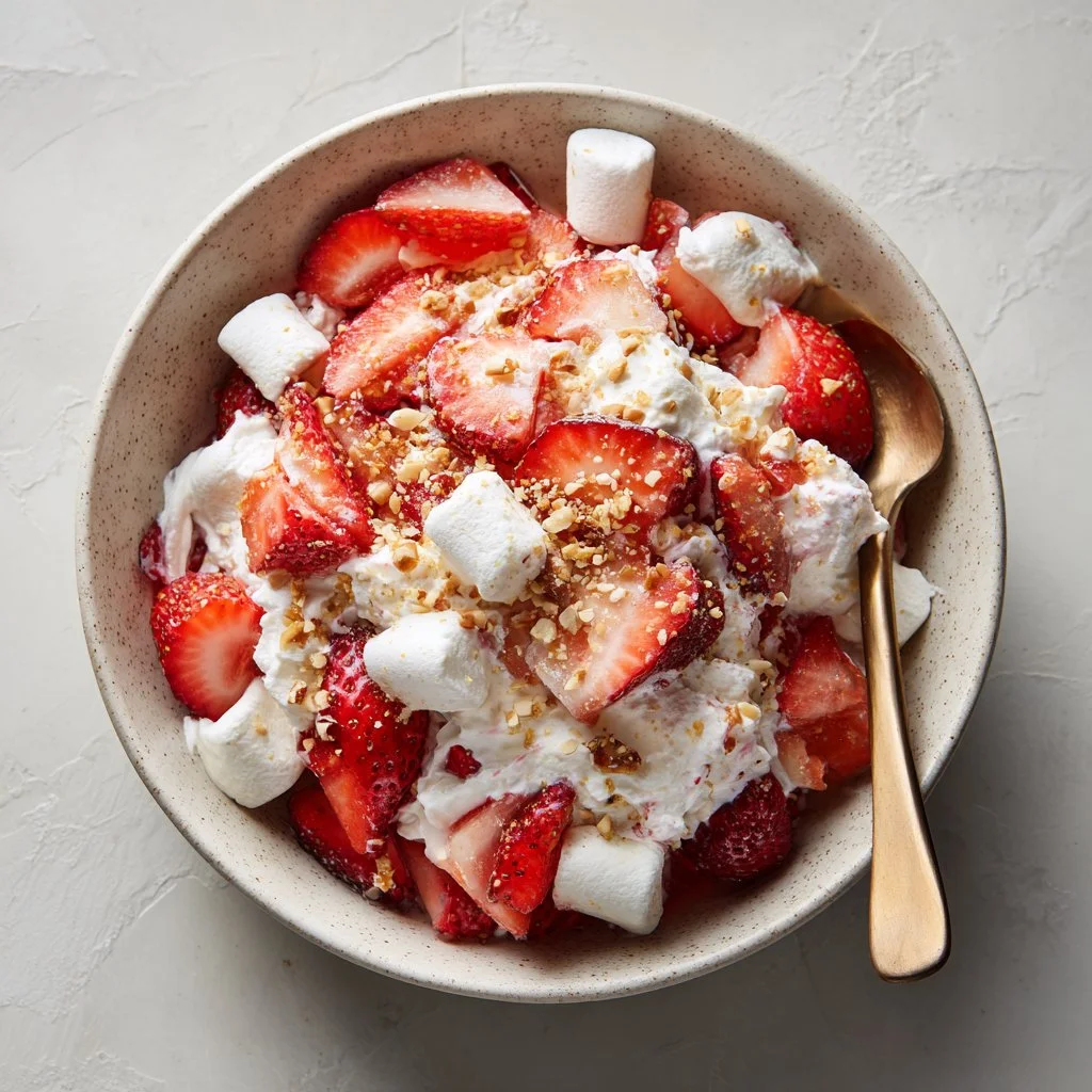 Strawberry Crackle Salad