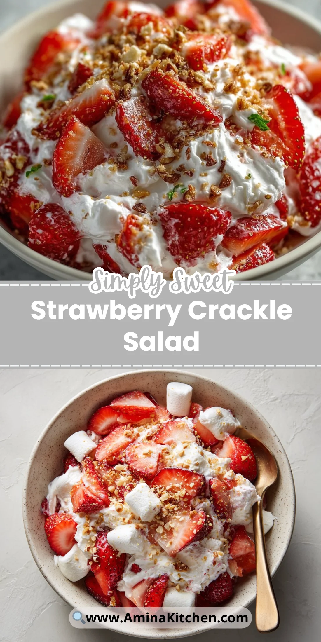 Strawberry Crackle Salad