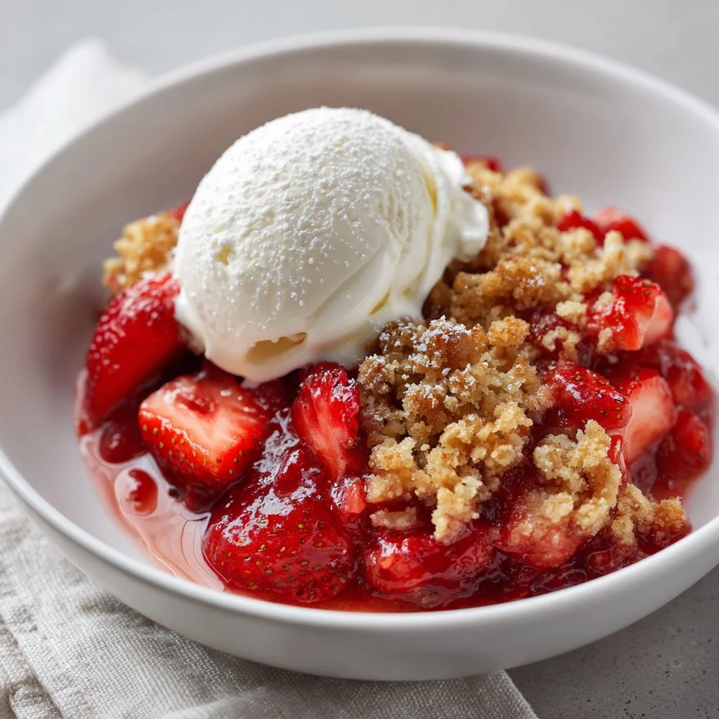 Strawberry Crisp Recipe