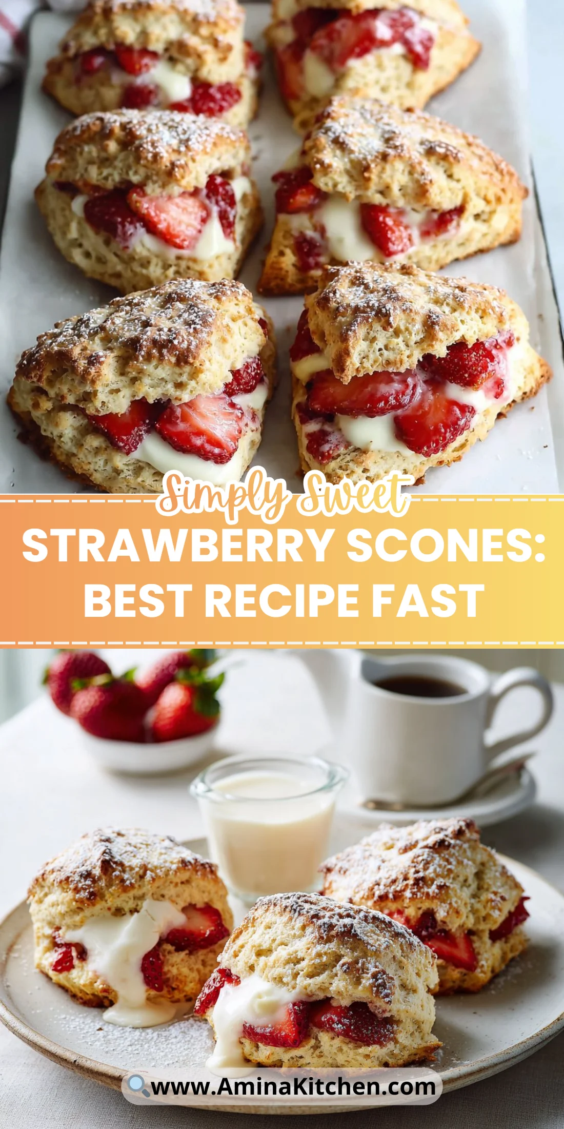 STRAWBERRY SCONES: BEST RECIPE FAST