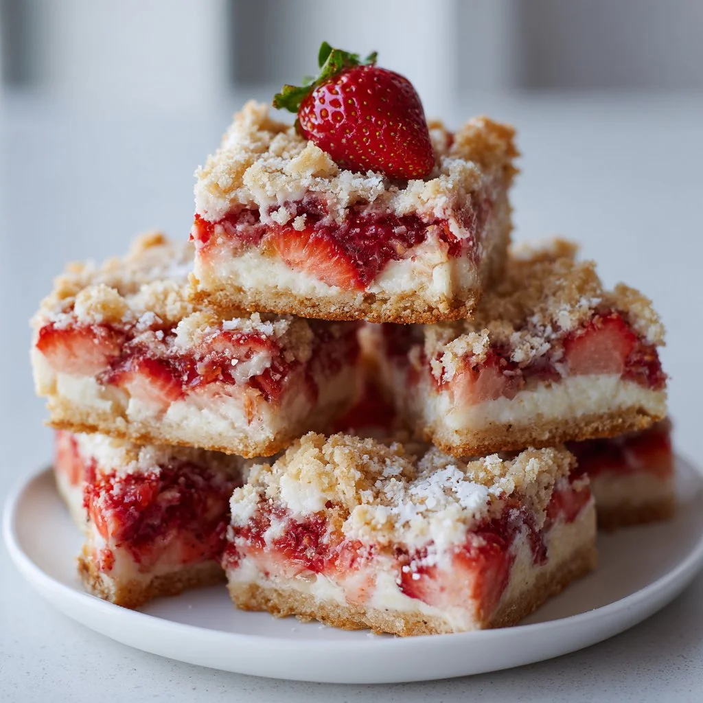 Strawberry Shortcake Bars