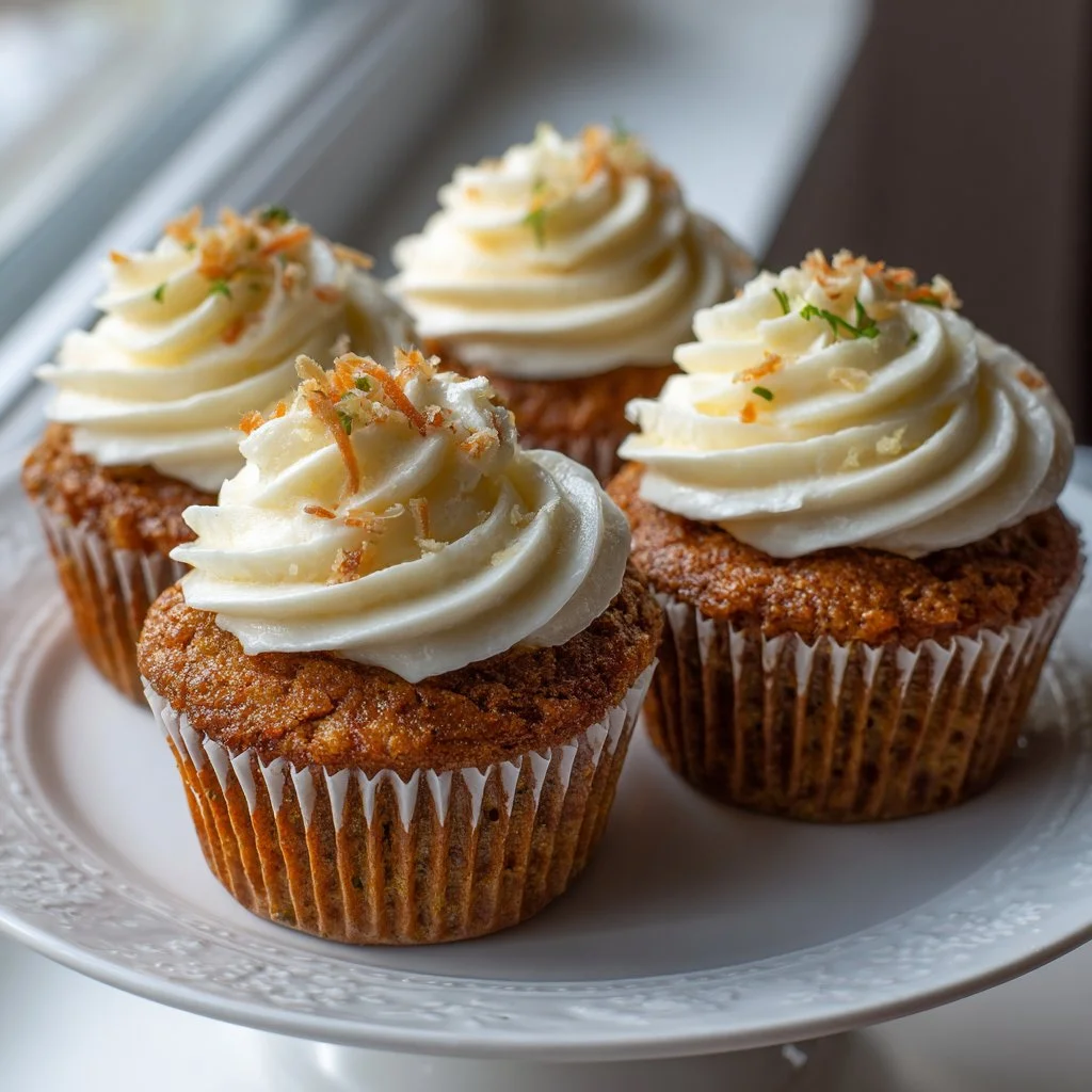Ultimate Moist Carrot Cupcakes