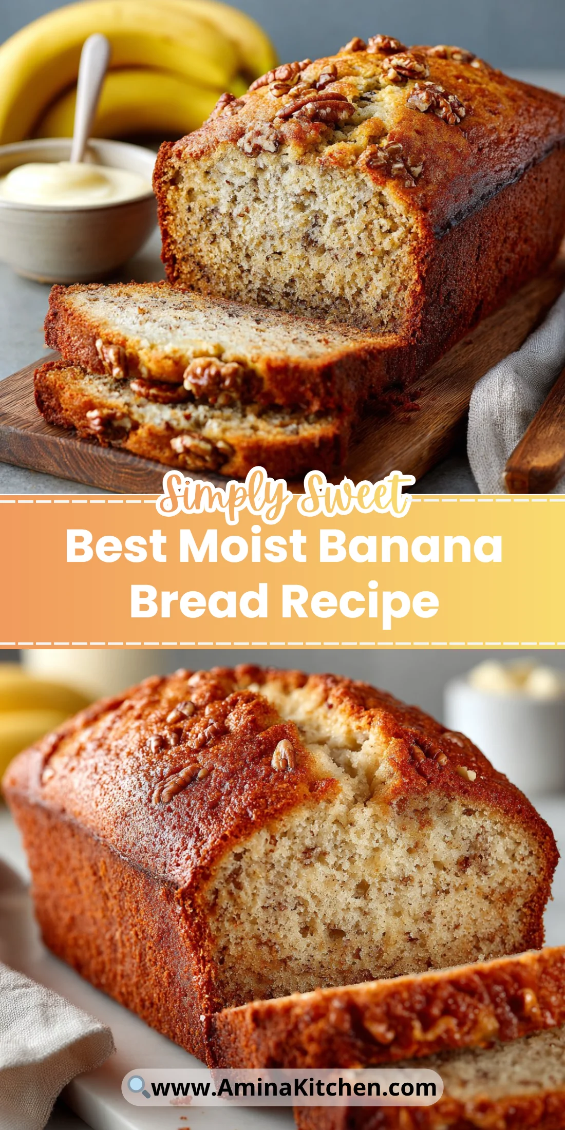 Best Moist Banana Bread Recipe
