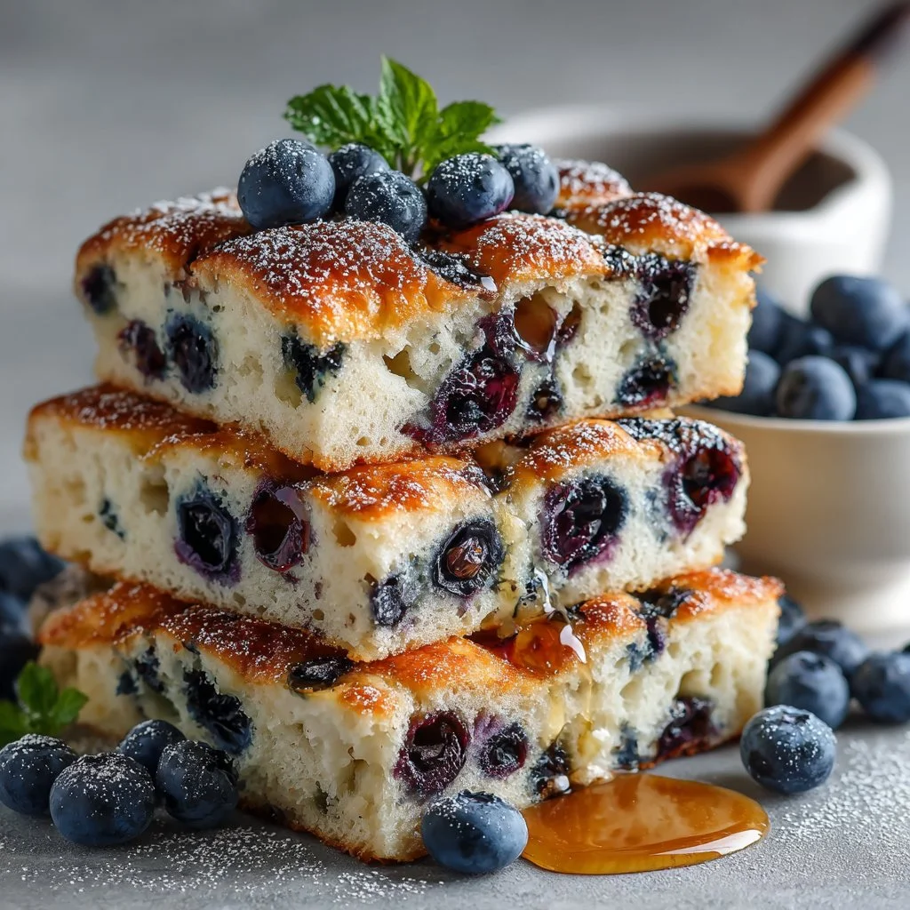 Blueberry Focaccia Bread