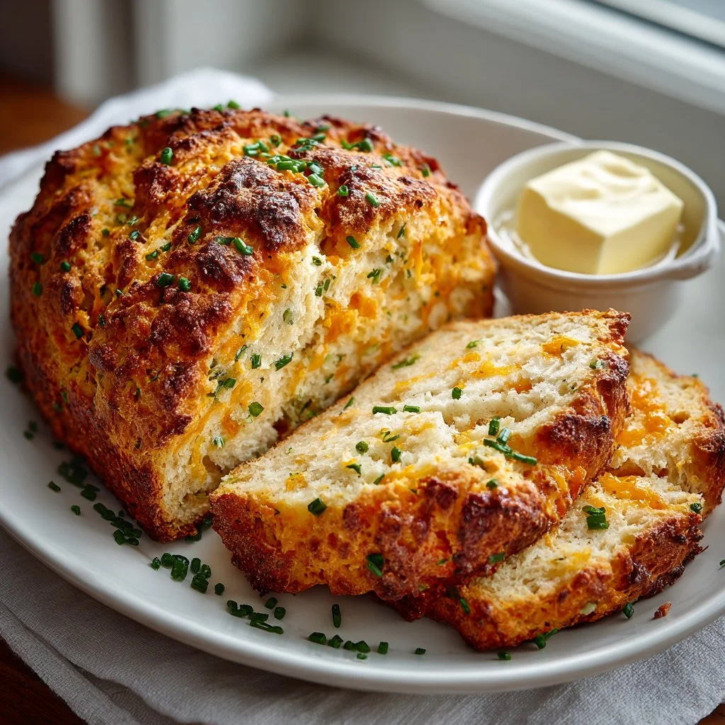 Cheddar and Chive Irish Soda Bread