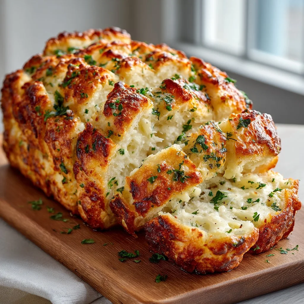 Cheesy Garlic Pull-Apart Bread
