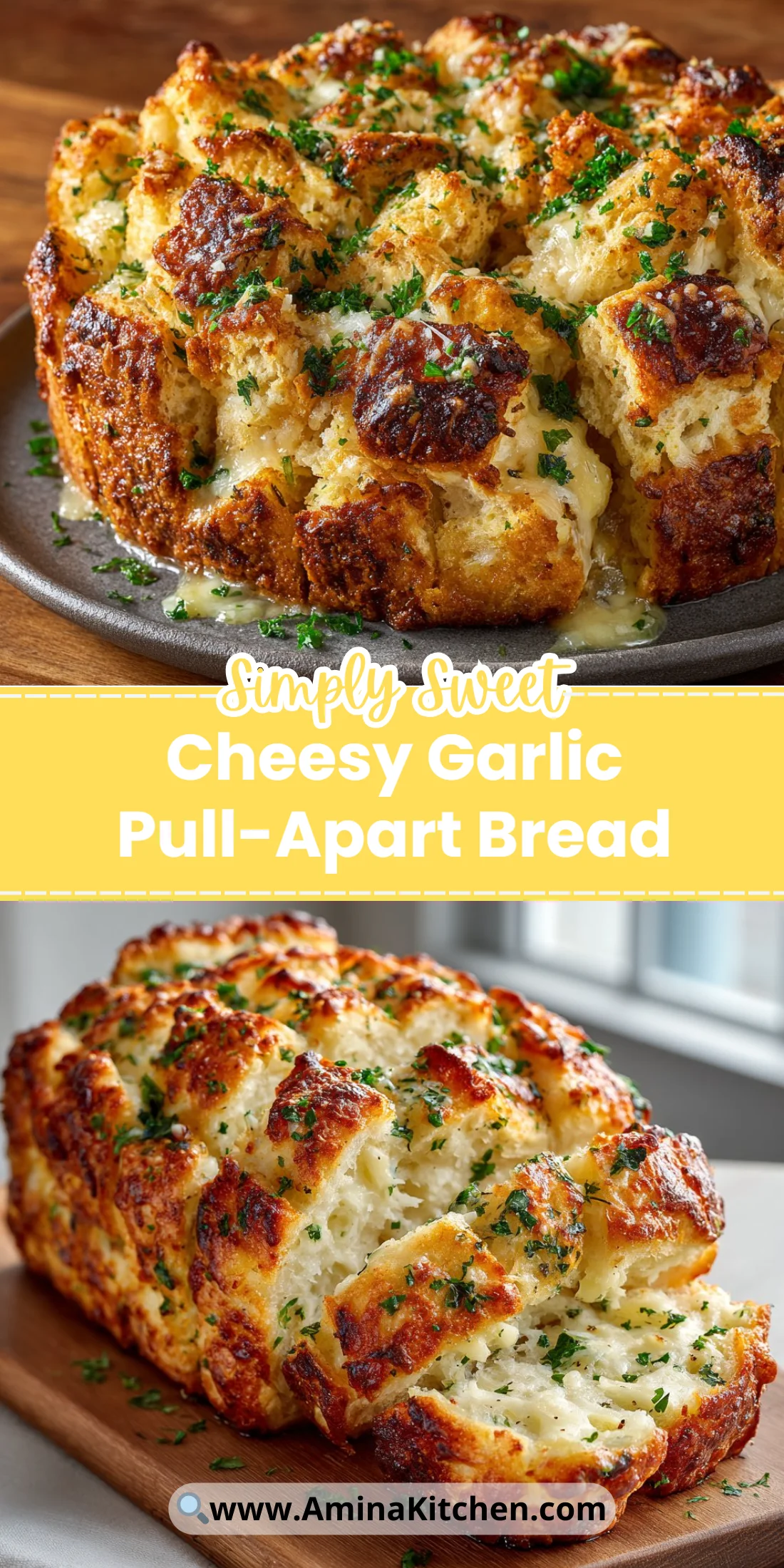 Cheesy Garlic Pull-Apart Bread