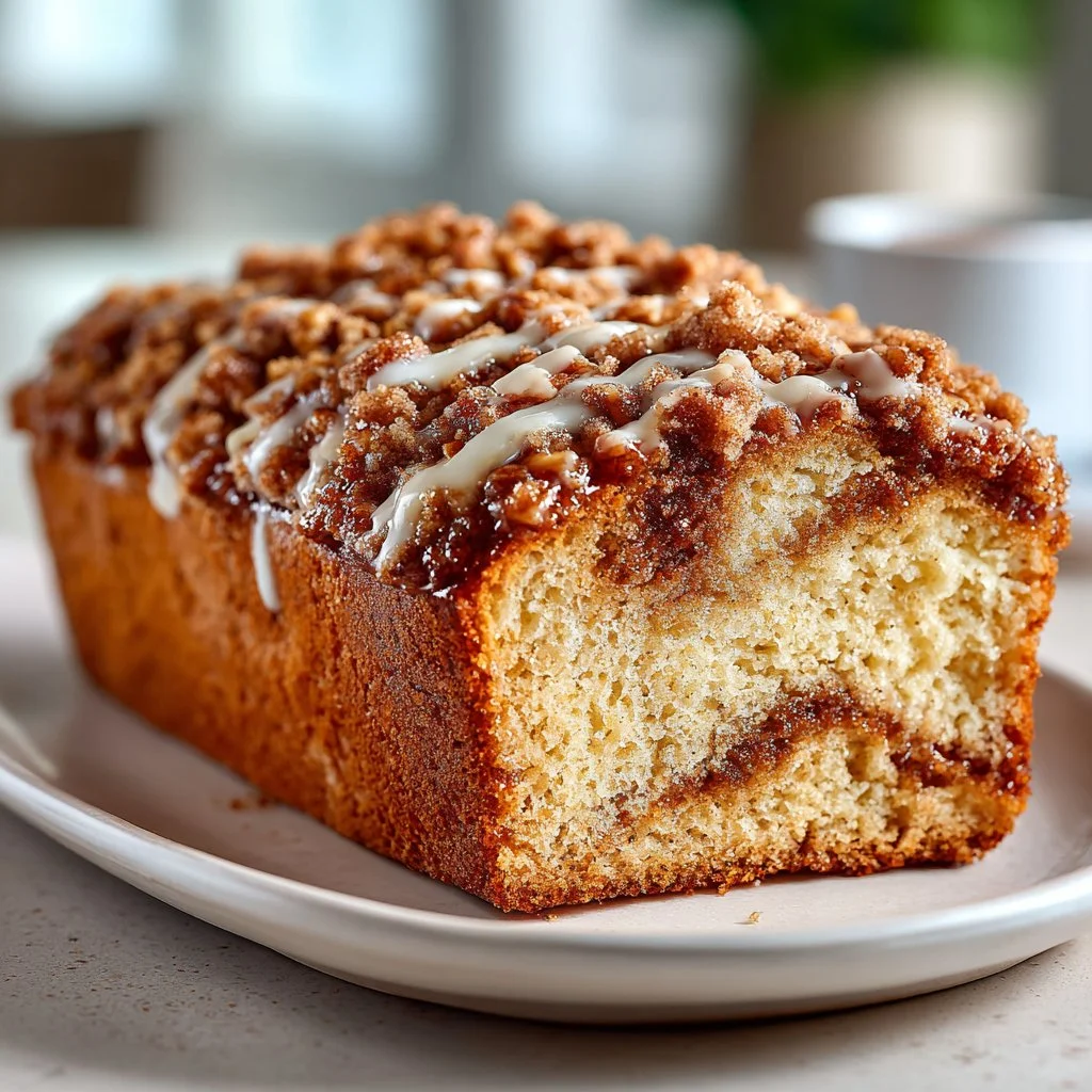 Cinnamon Streusel Bread