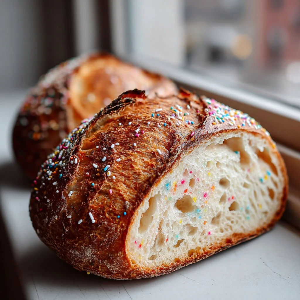 Funfetti Sourdough Bread