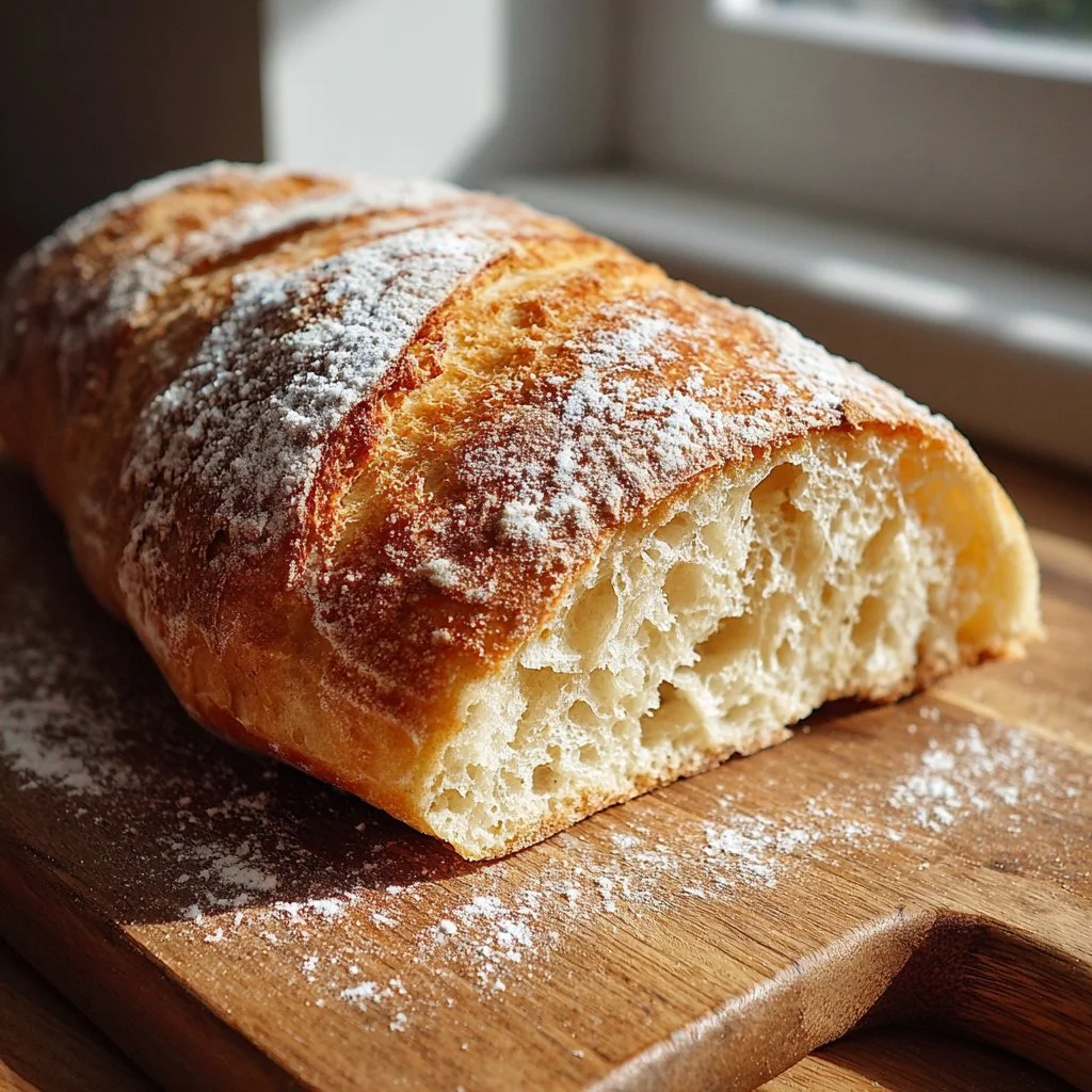 Homemade Ciabatta Bread