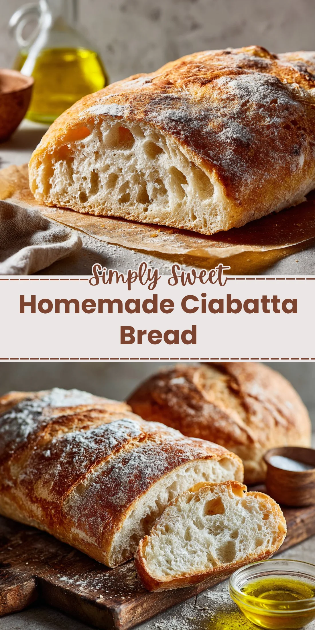 Homemade Ciabatta Bread