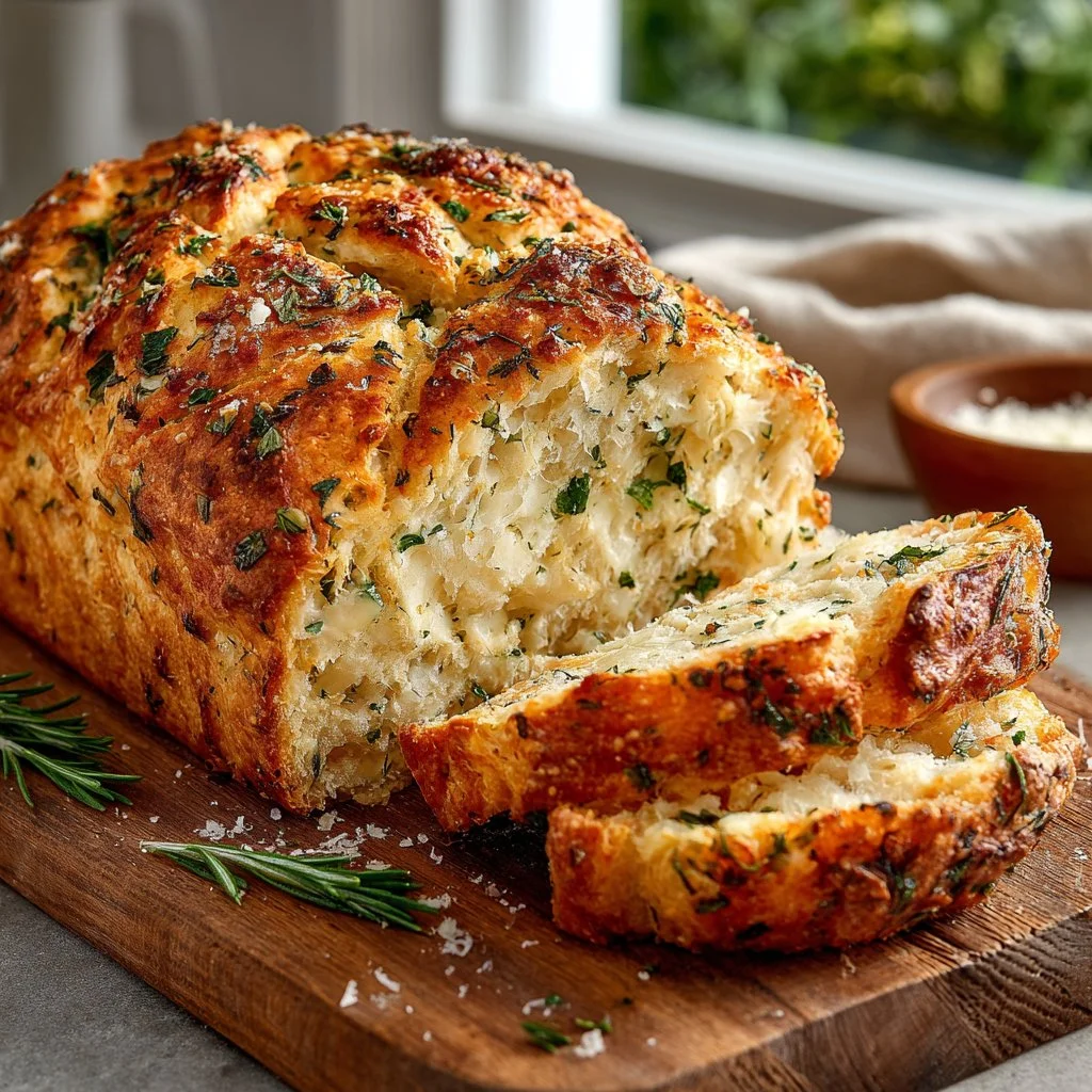 Italian Herbs and Cheese Bread